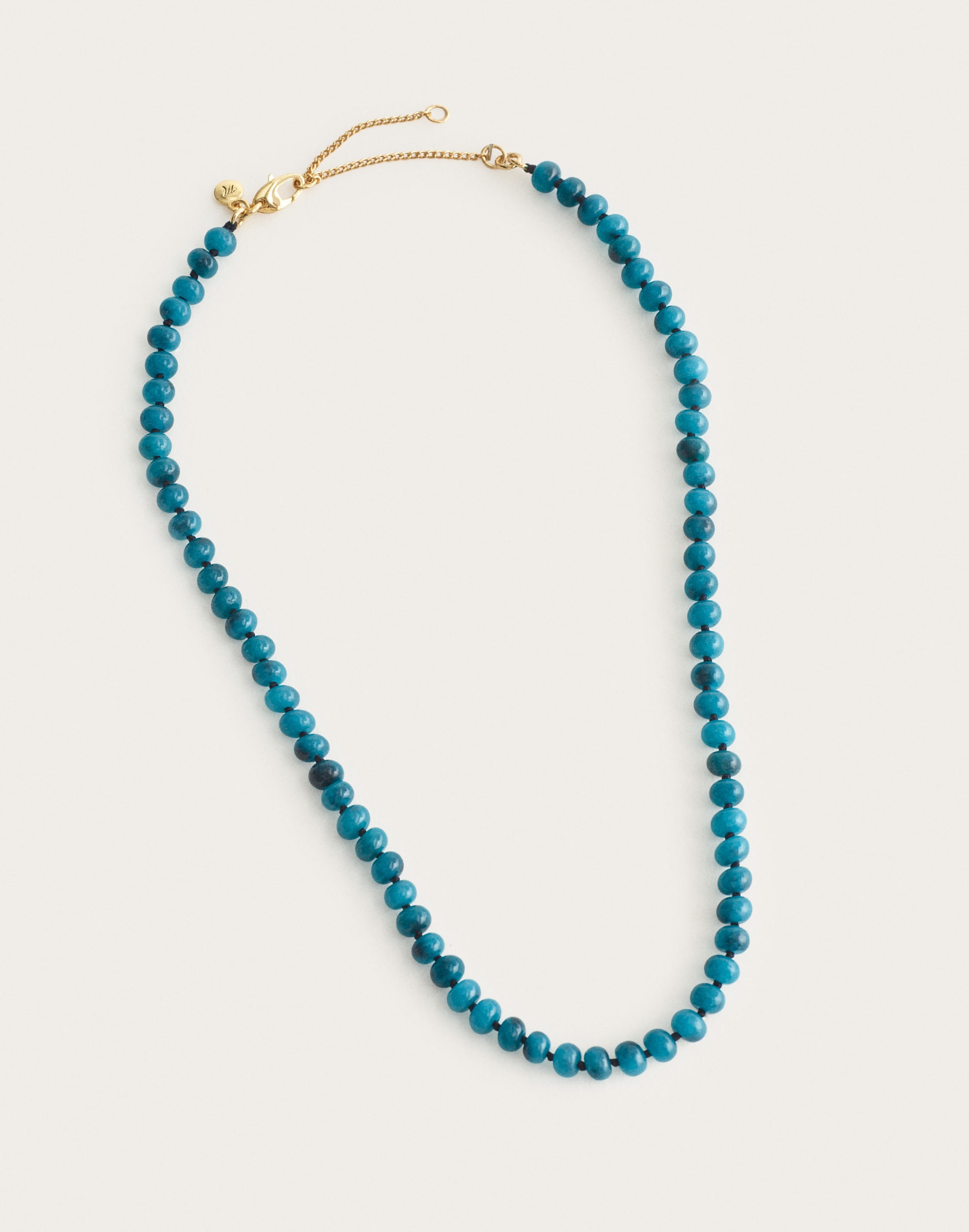 Semiprecious Beaded Choker Necklace