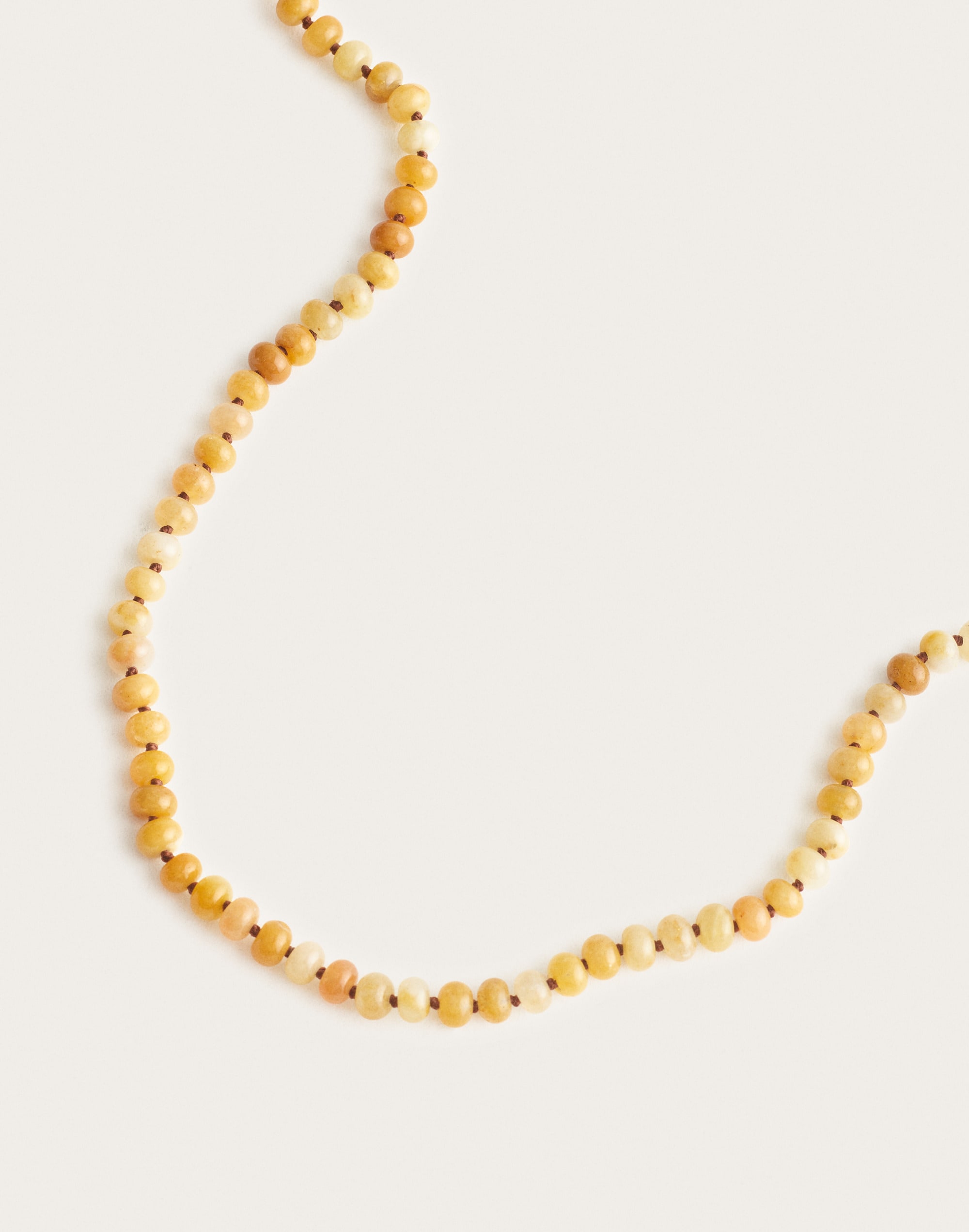 Semiprecious Beaded Choker Necklace