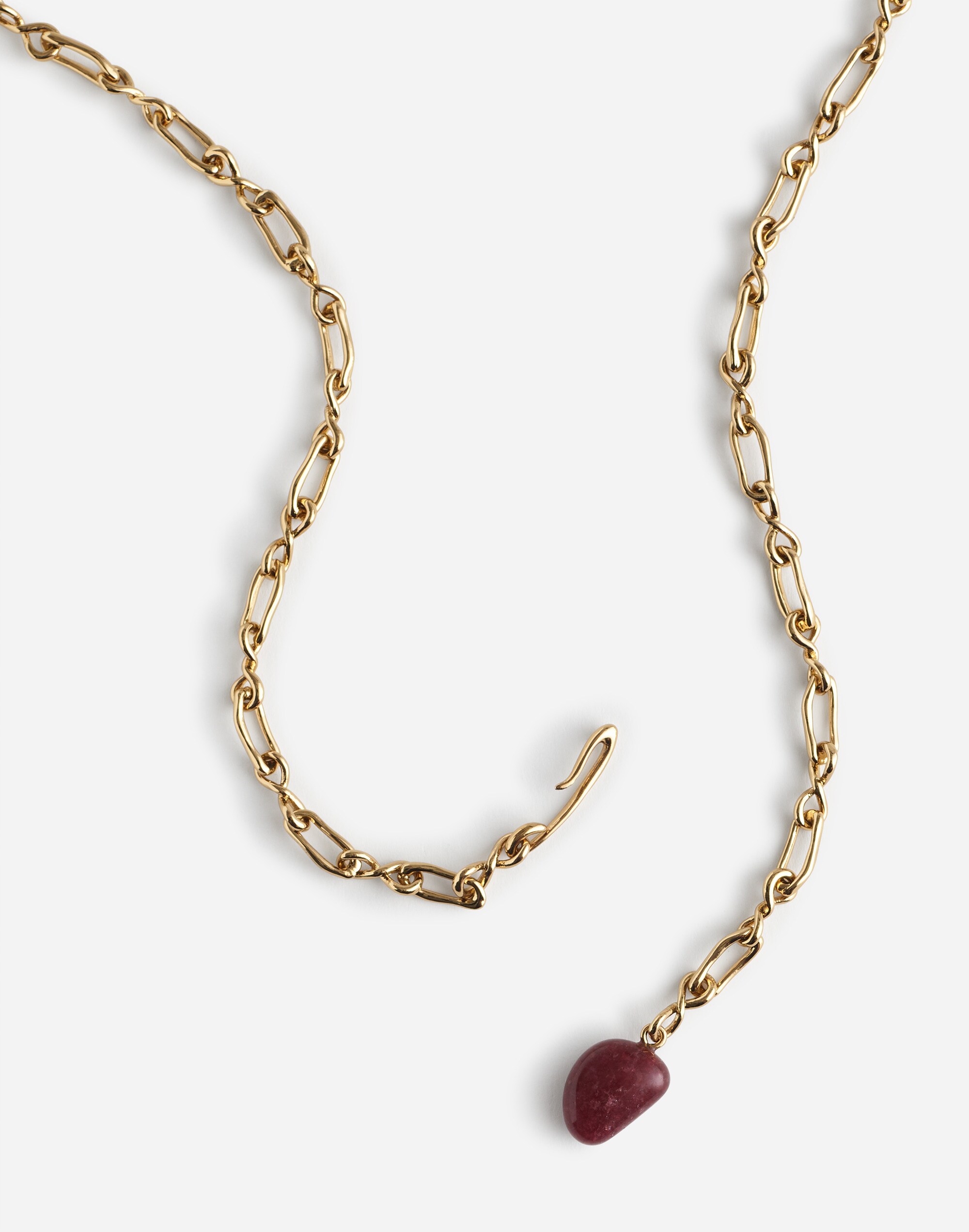 Semiprecious Convertible Chain Necklace