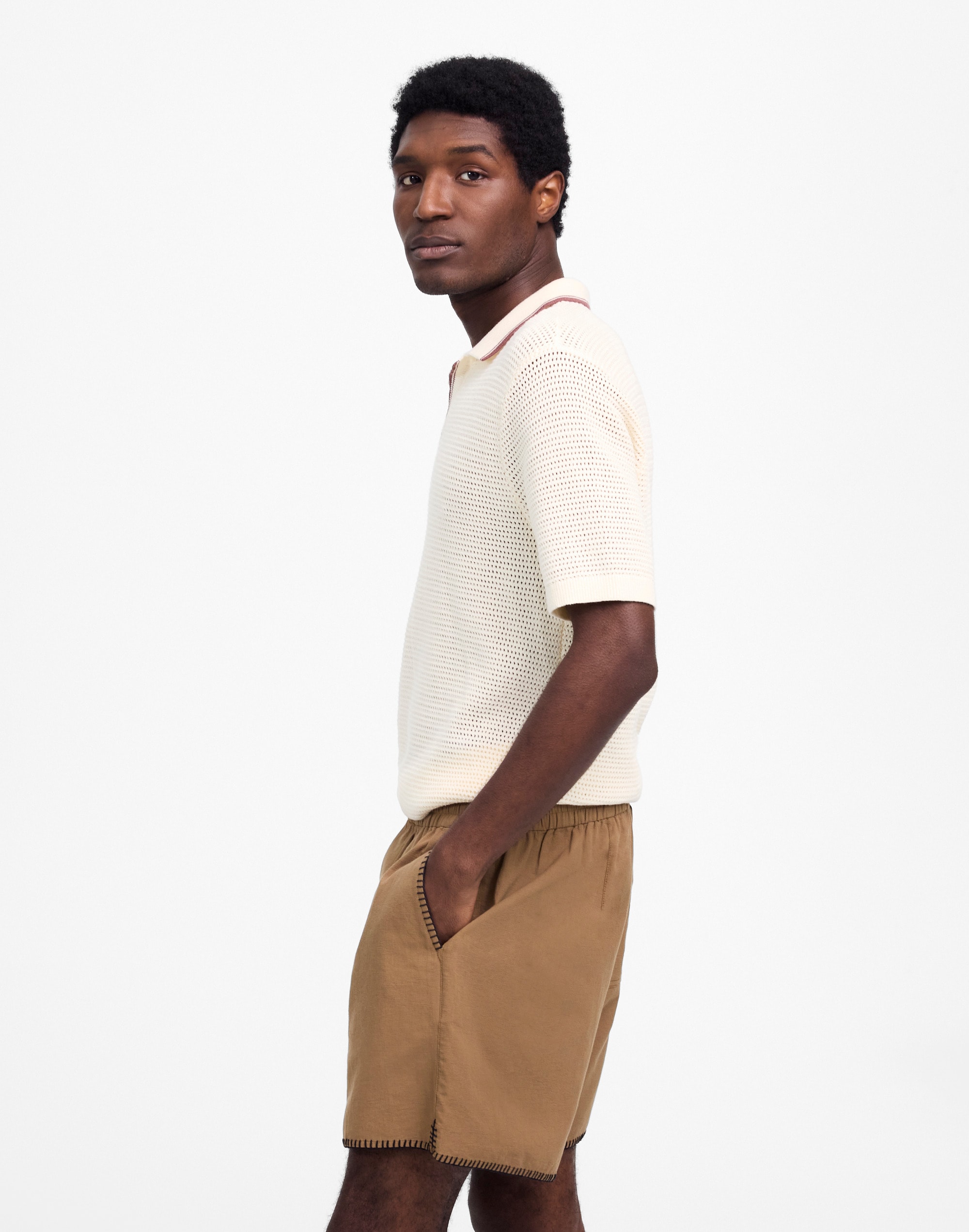 Blanket Stitch Everywear Shorts