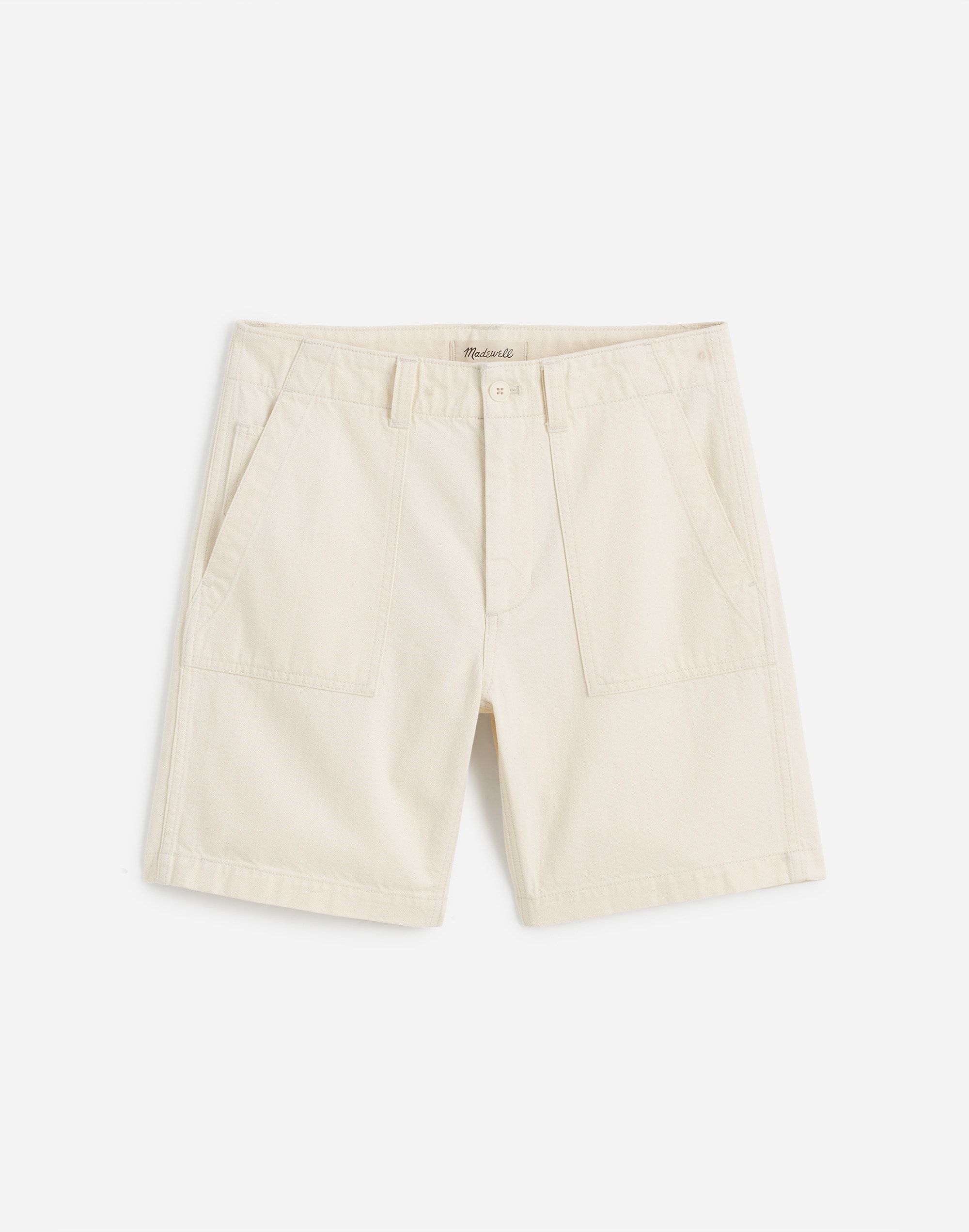 Patch Pocket Shorts in Summer Denim