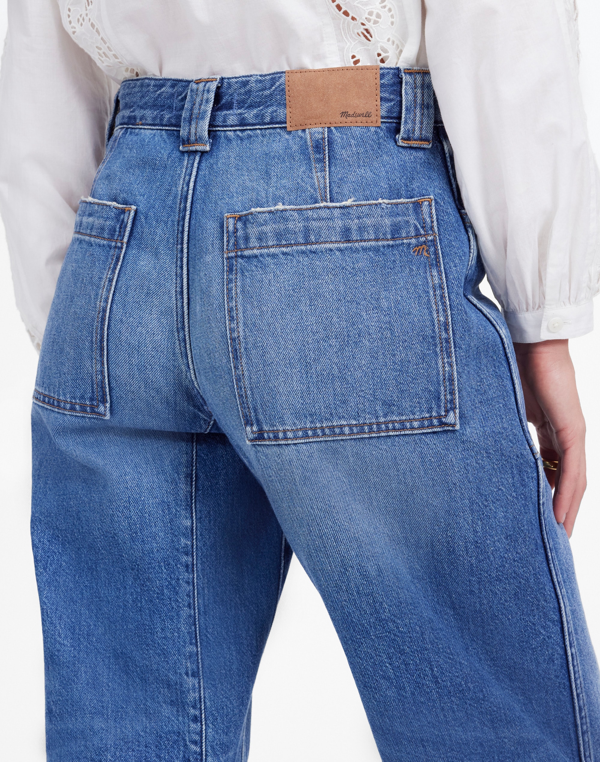 The Darted Barrel-Leg Jean