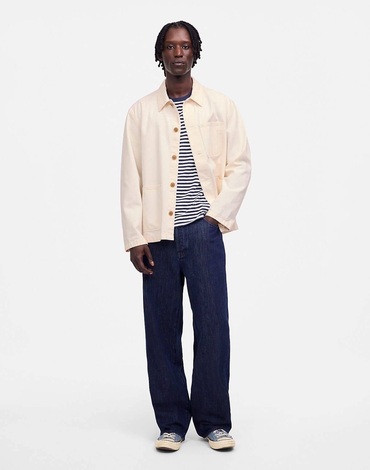Chore Jacket in Summer Denim