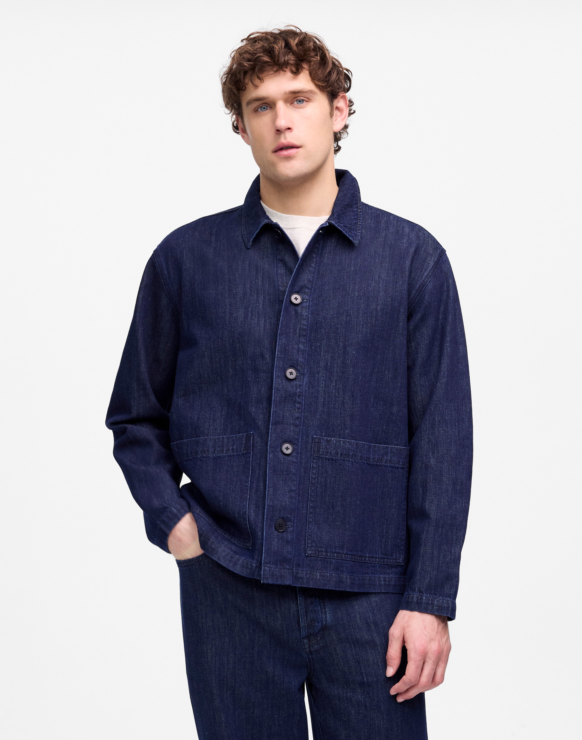 Chore Jacket in Summer Denim