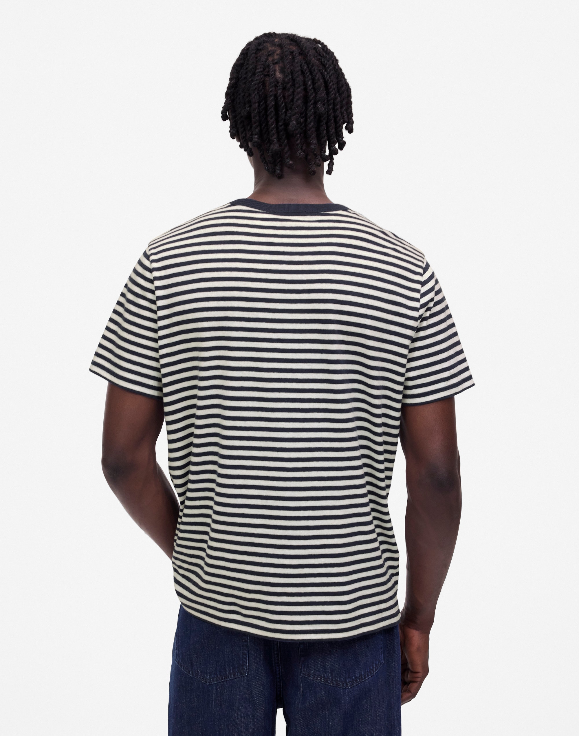 Allday Tee in Cotton-Linen Blend