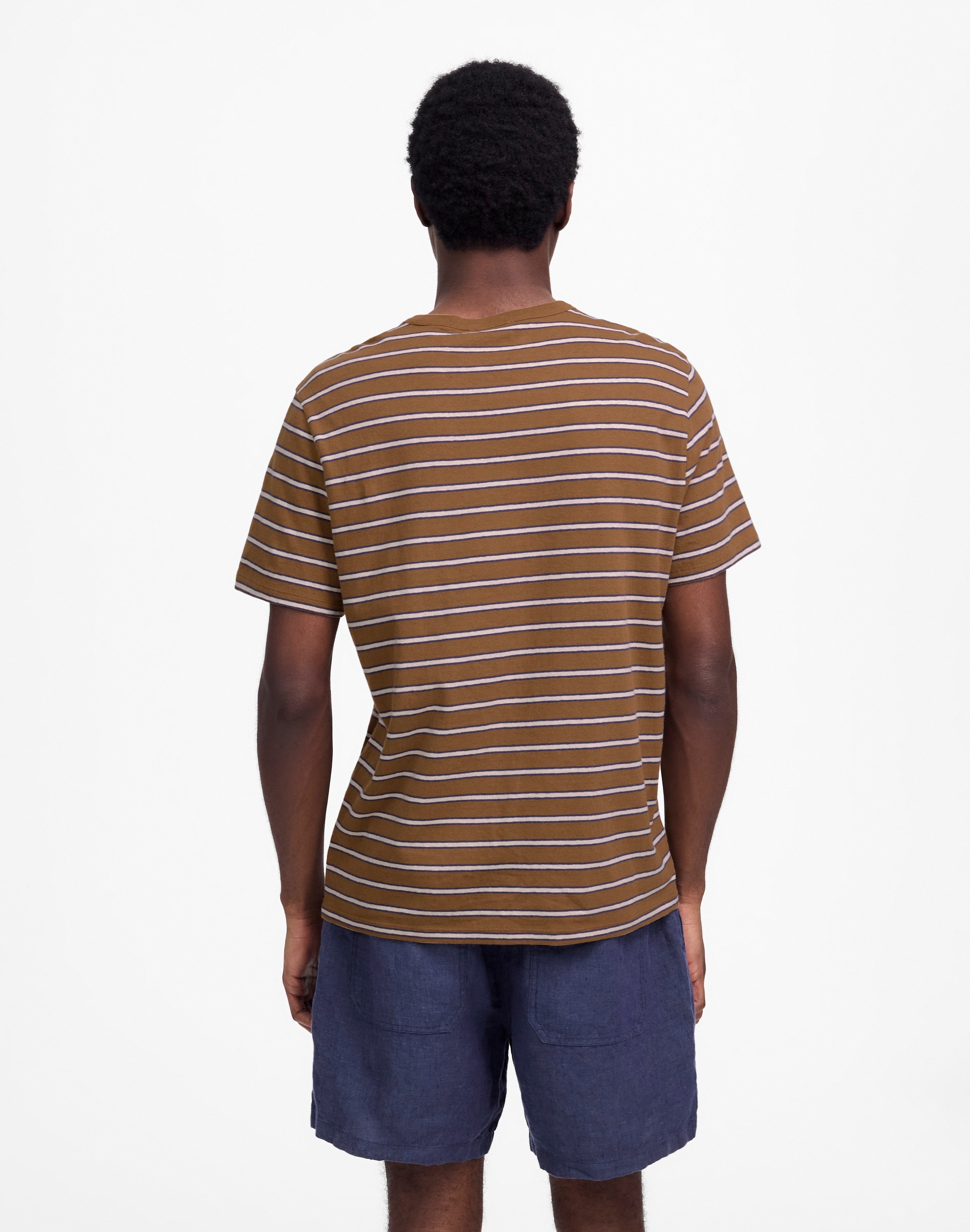 Allday Tee in Cotton-Linen Blend