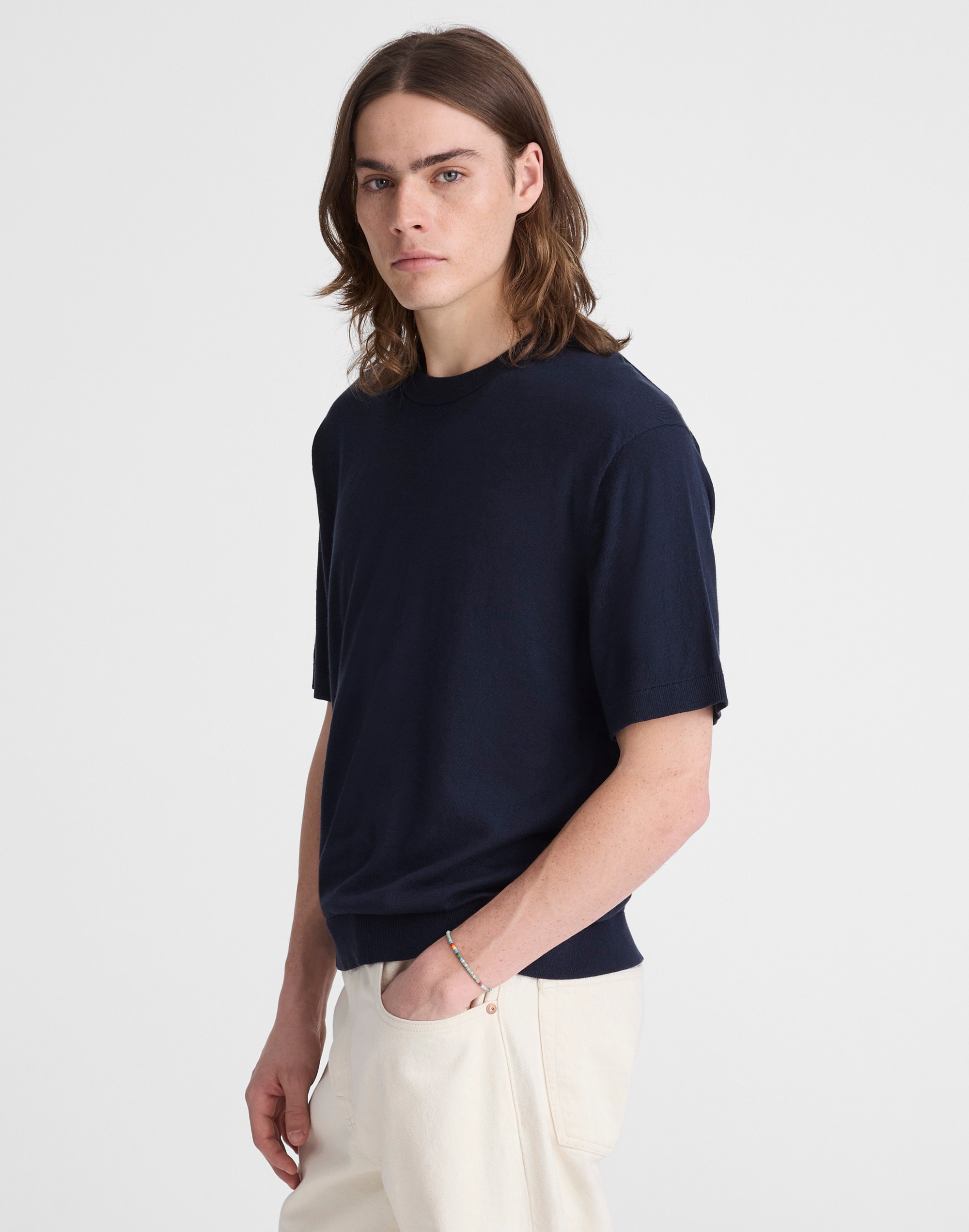 Crewneck Sweater Tee in Everyday Cotton