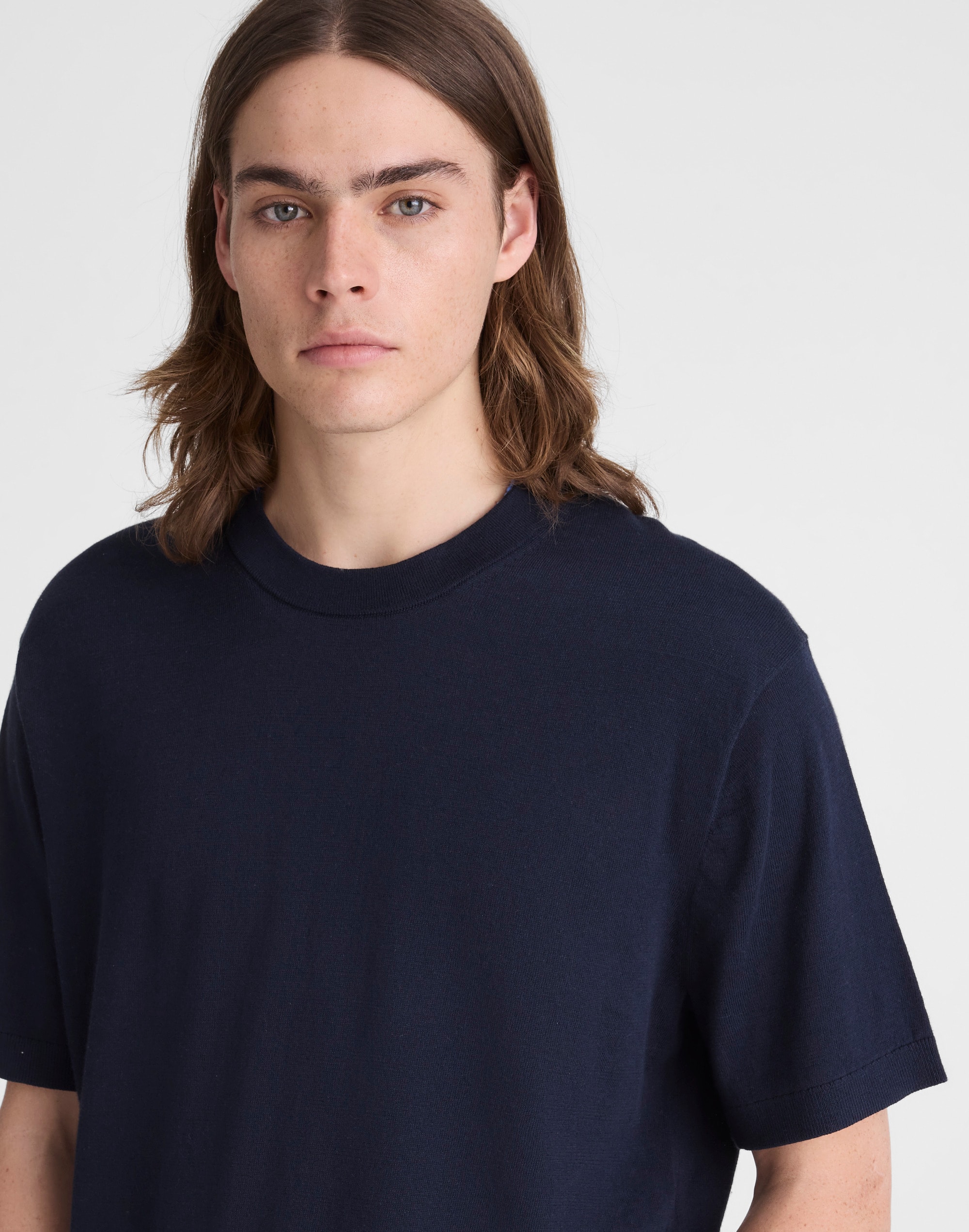 Crewneck Sweater Tee in Everyday Cotton