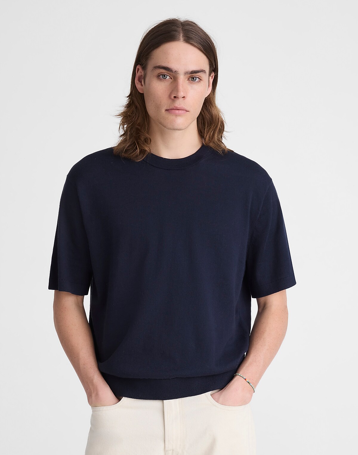 Crewneck Sweater Tee in Everyday Cotton