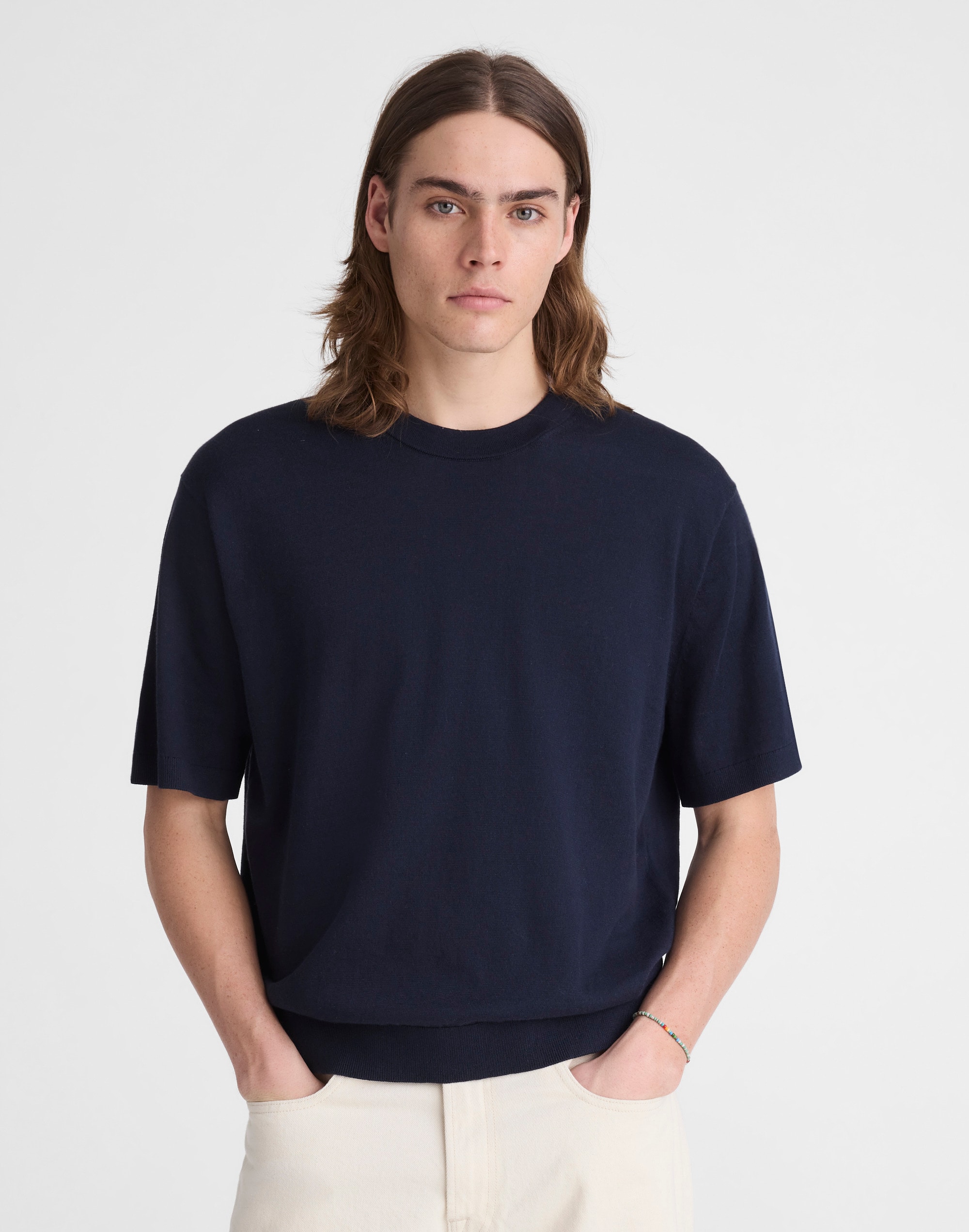 Crewneck Sweater Tee in Everyday Cotton