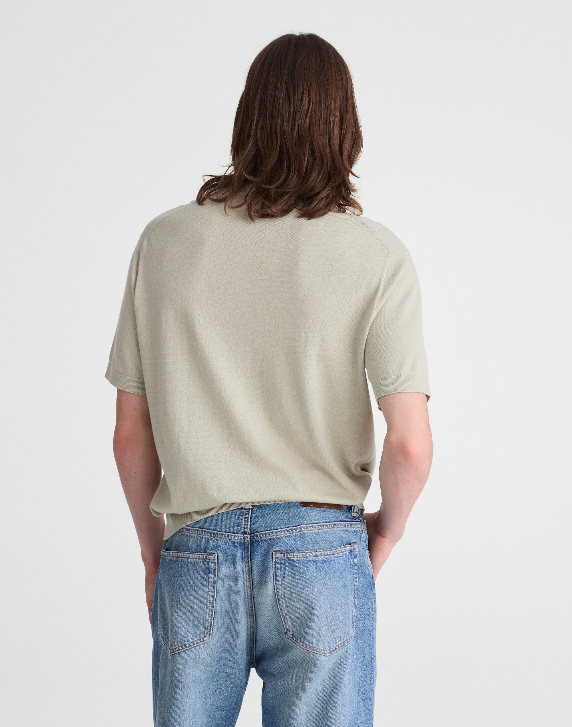 Crewneck Sweater Tee in Everyday Cotton