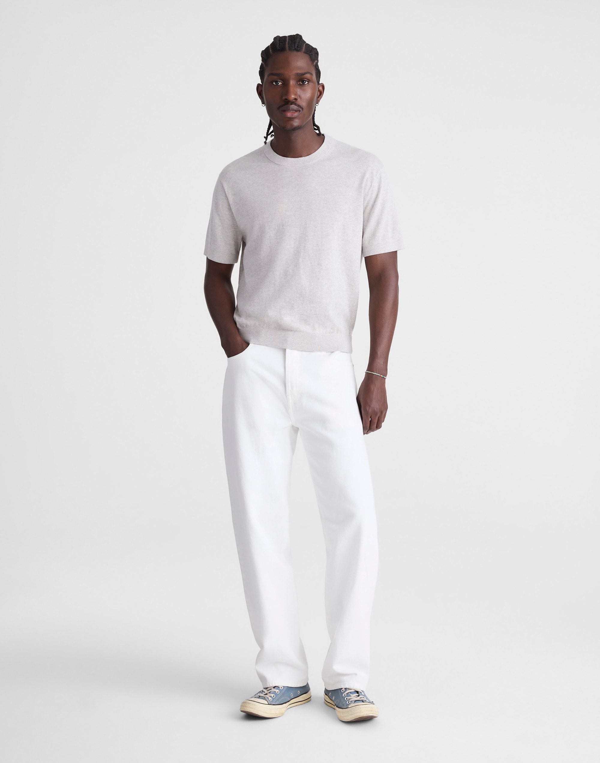 Crewneck Sweater Tee in Everyday Cotton