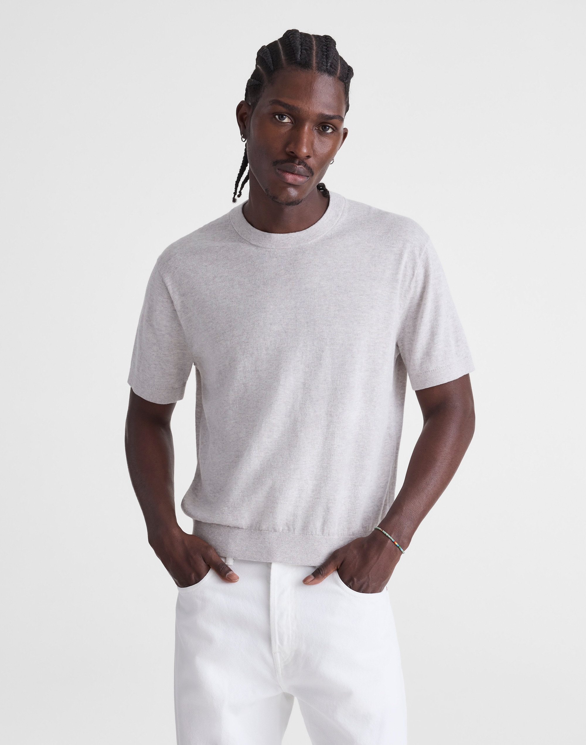 Crewneck Sweater Tee in Everyday Cotton