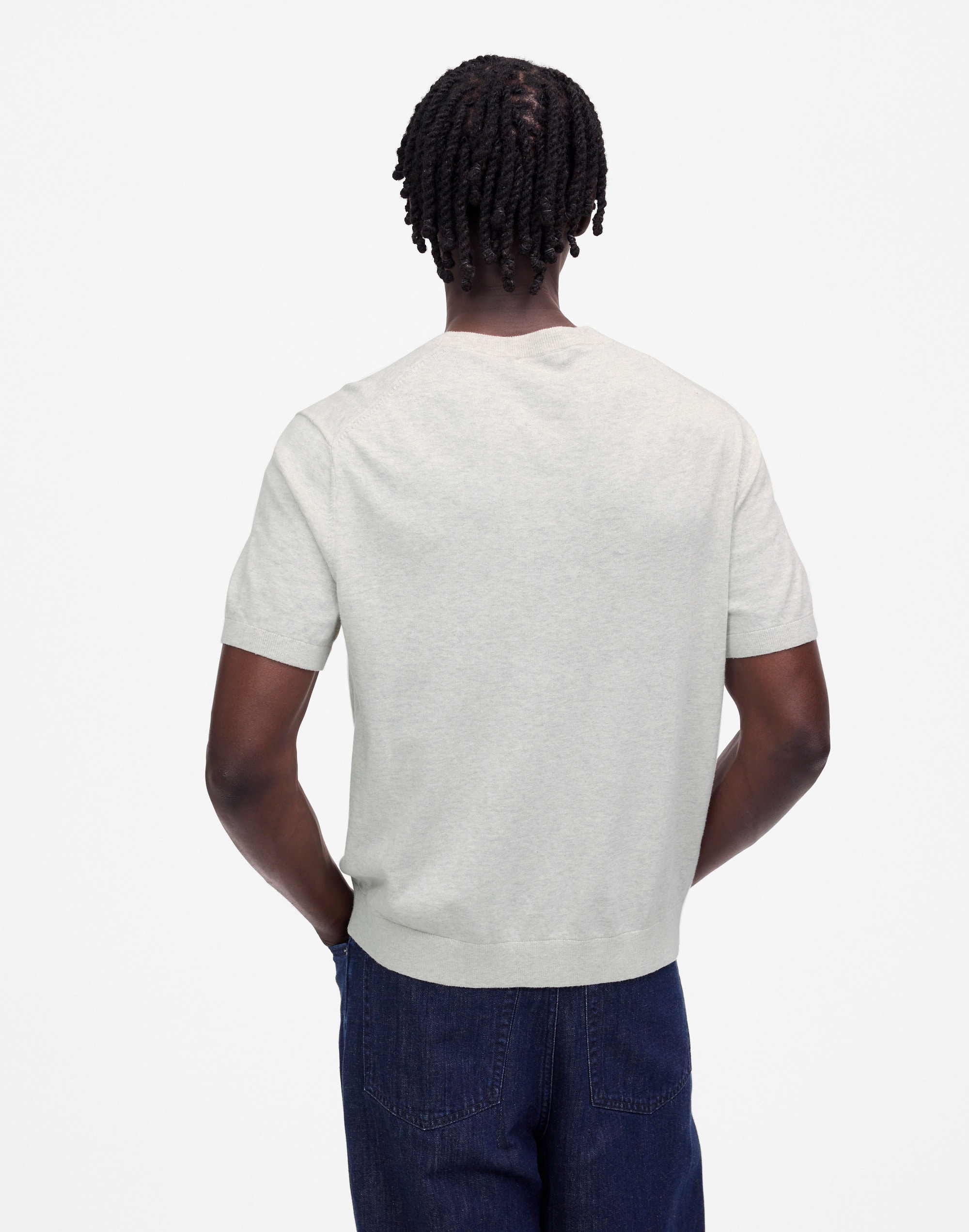 Crewneck Sweater Tee in Everyday Cotton