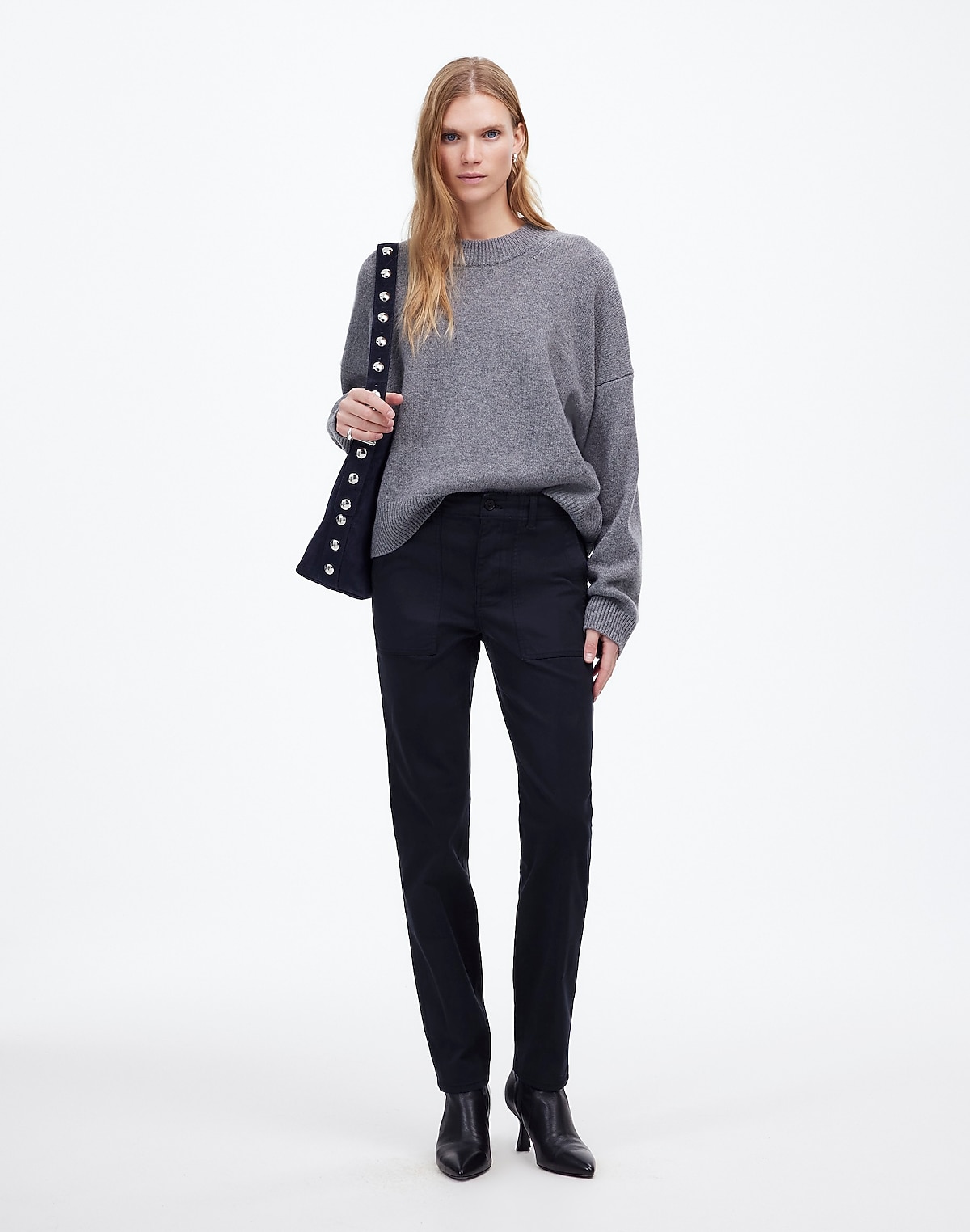 The Slim Straight Utility Pant in Garment Dye