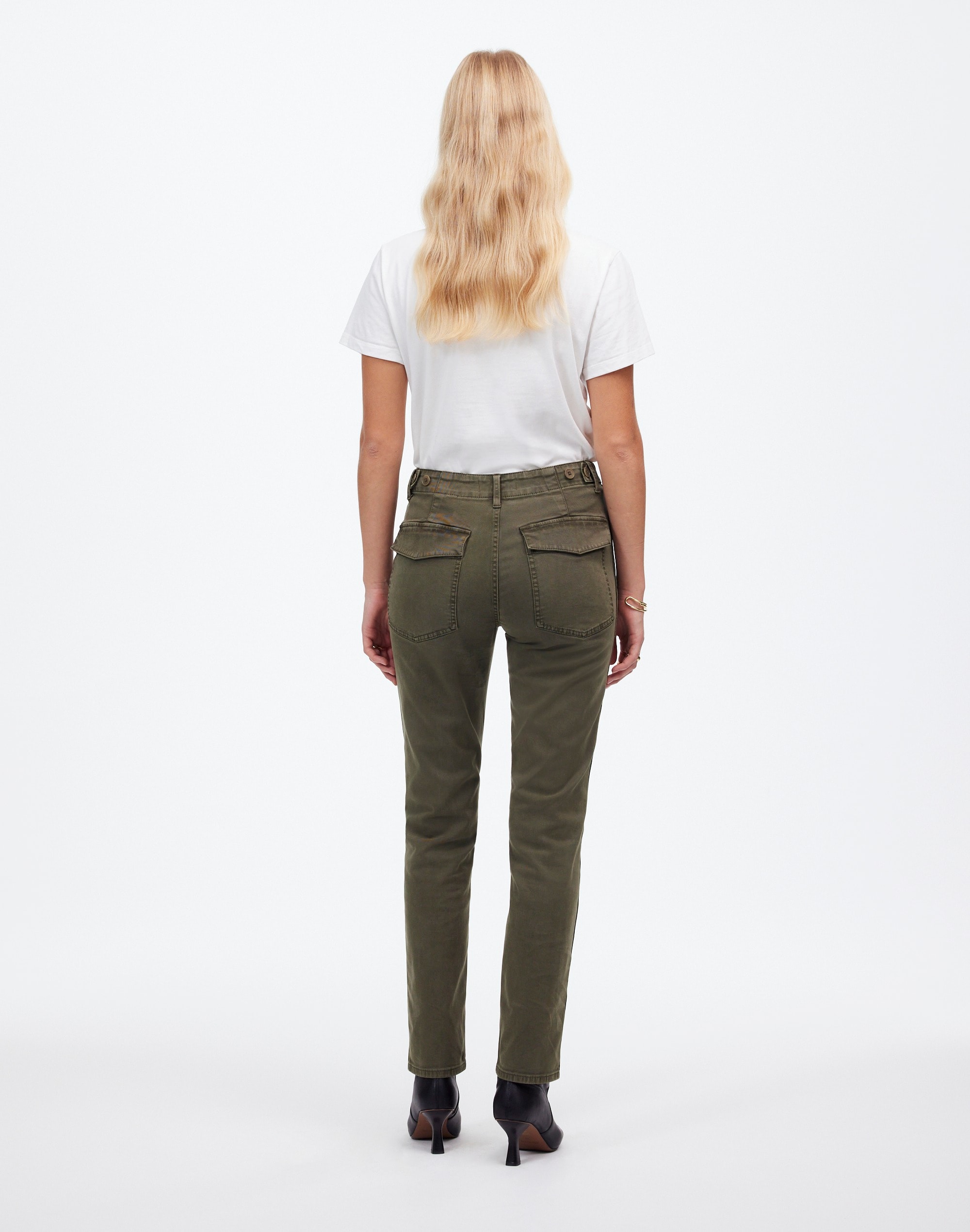 The Slim Straight Utility Pant in Garment Dye