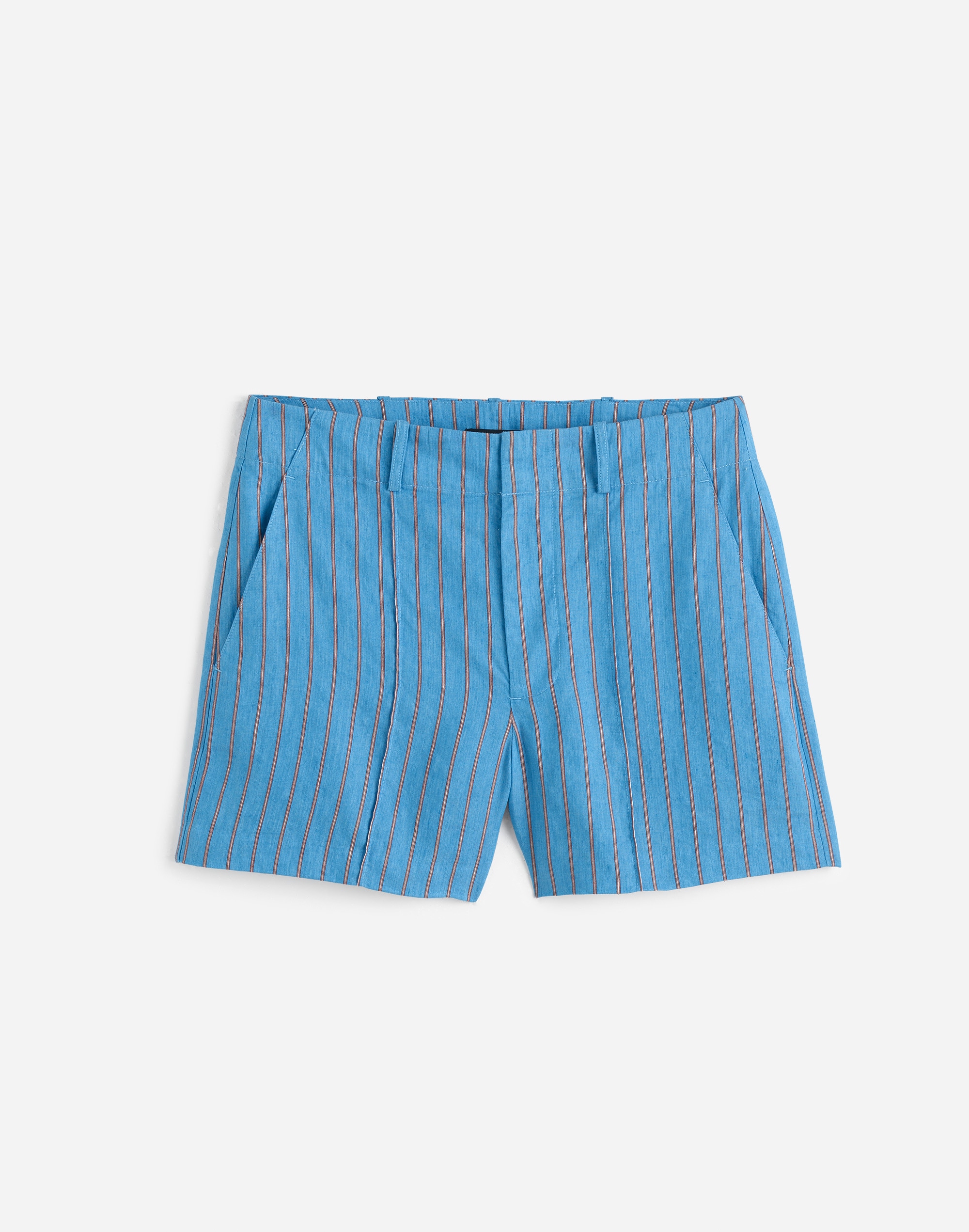 Pintucked Shorts in 100% Linen