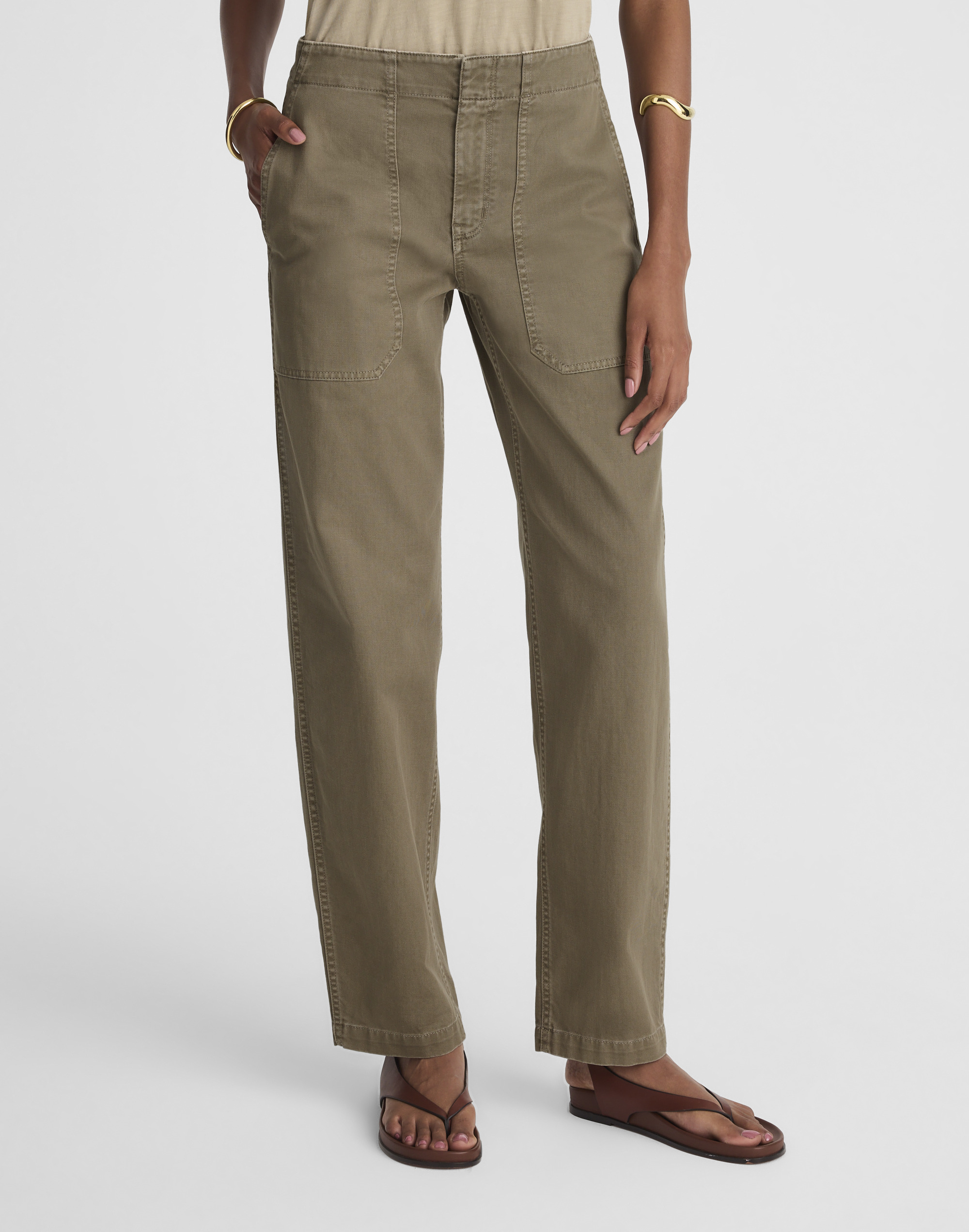 Tapered-Leg Utility Pants | Madewell