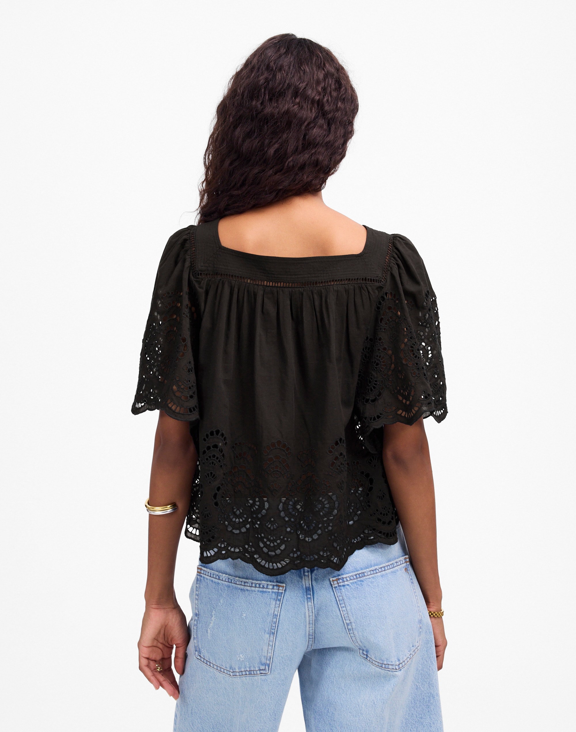 Flutter-Sleeve Top