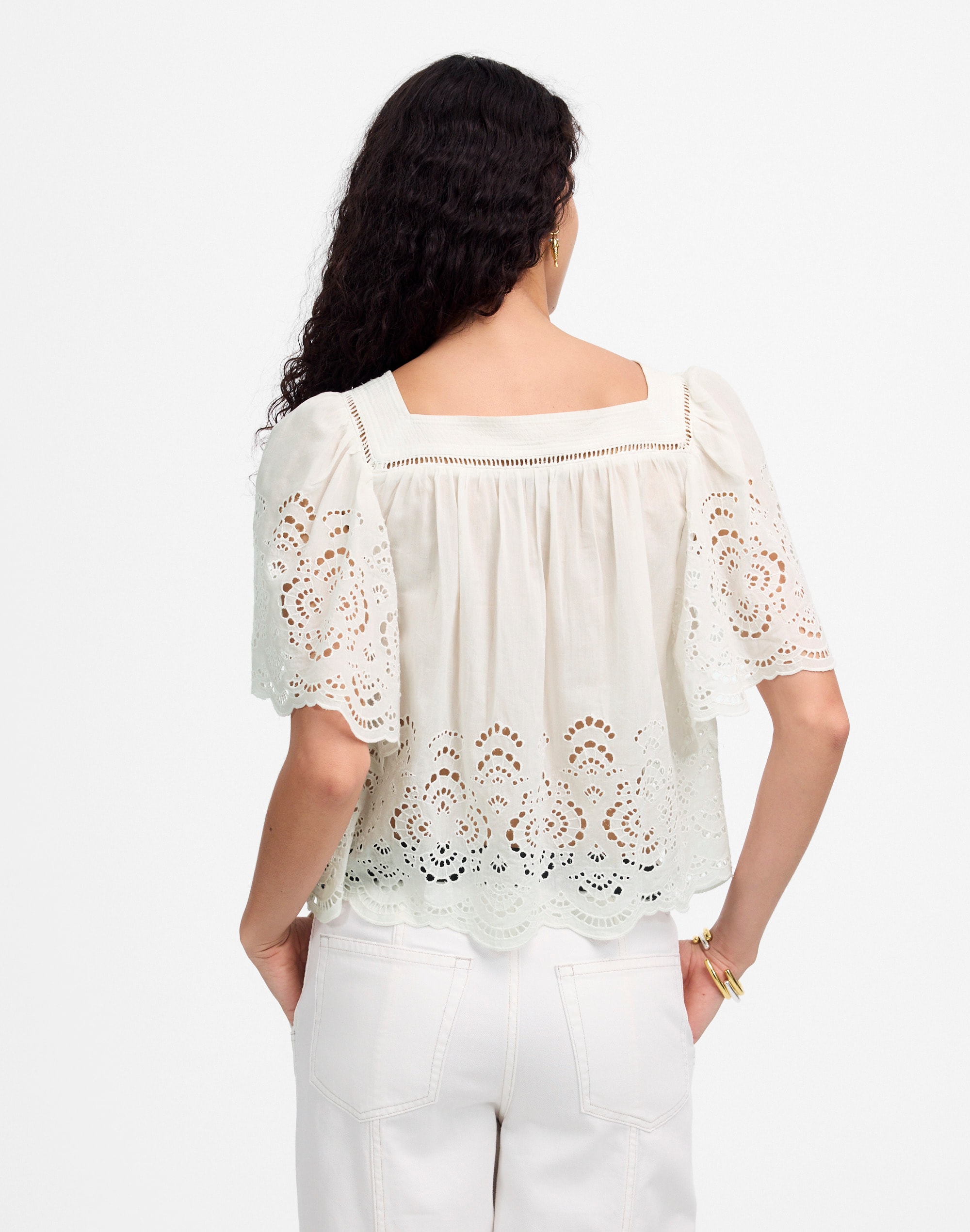 Flutter-Sleeve Top