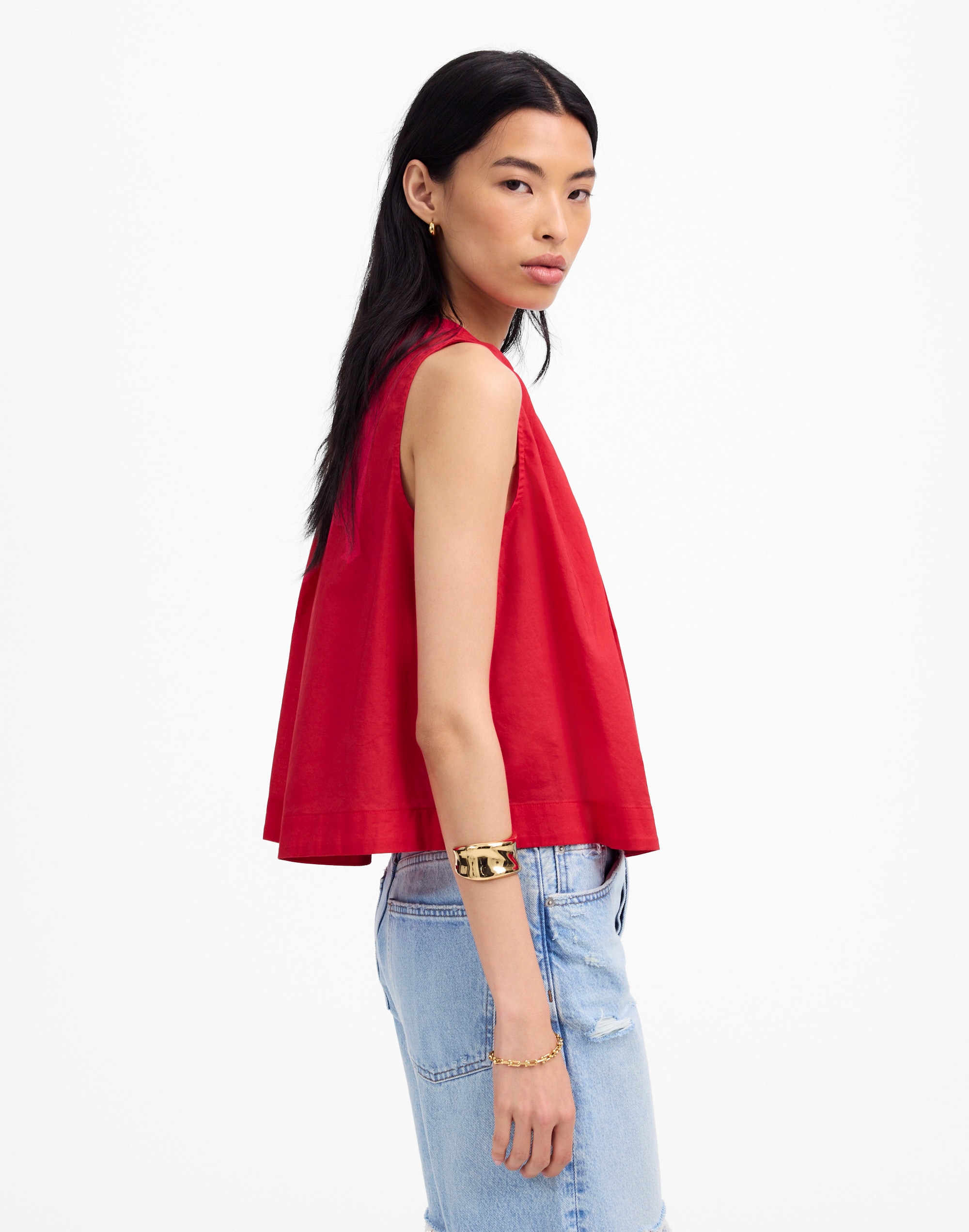 Button-Front Tank Alternate Image 3