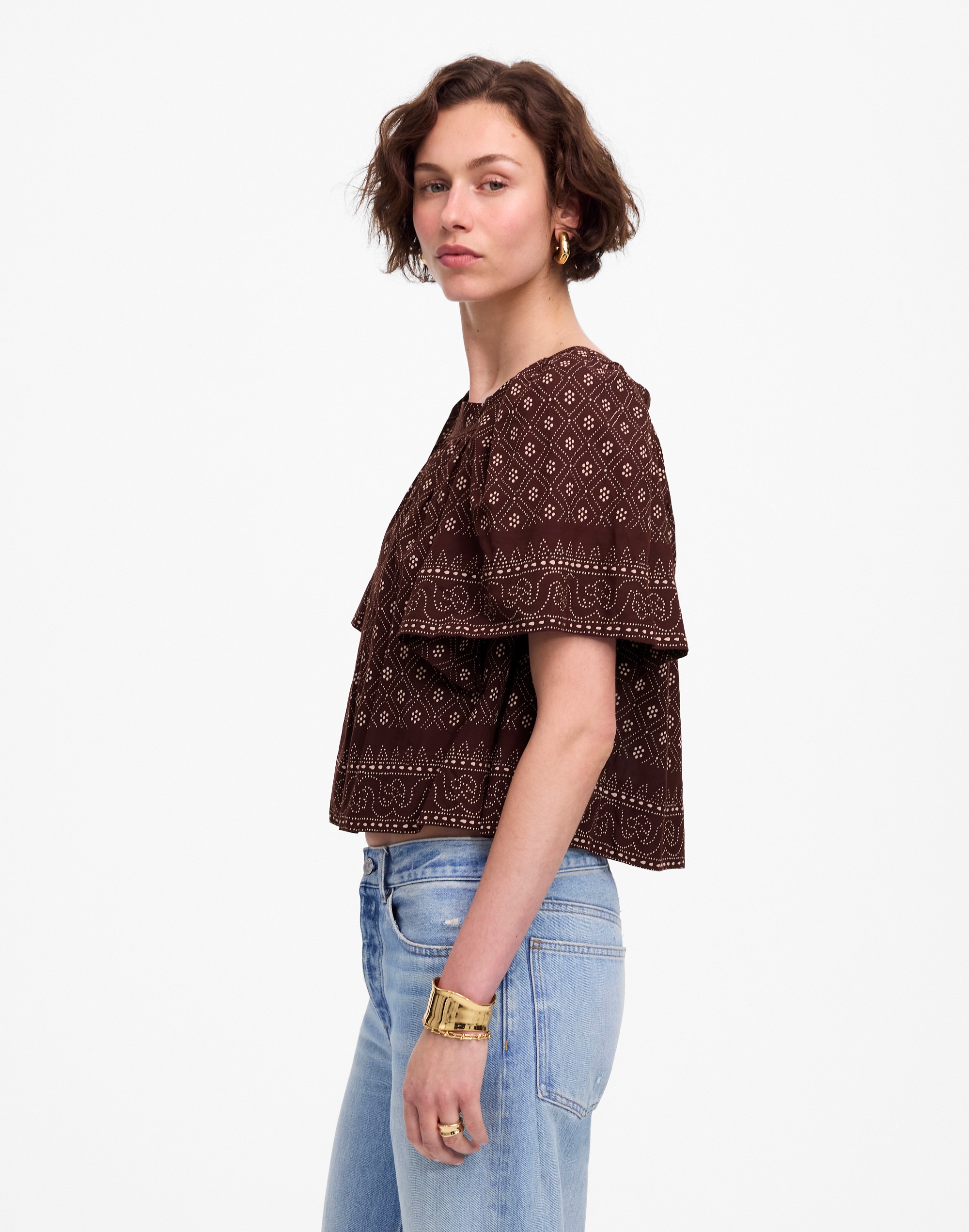 Flutter-Sleeve Top