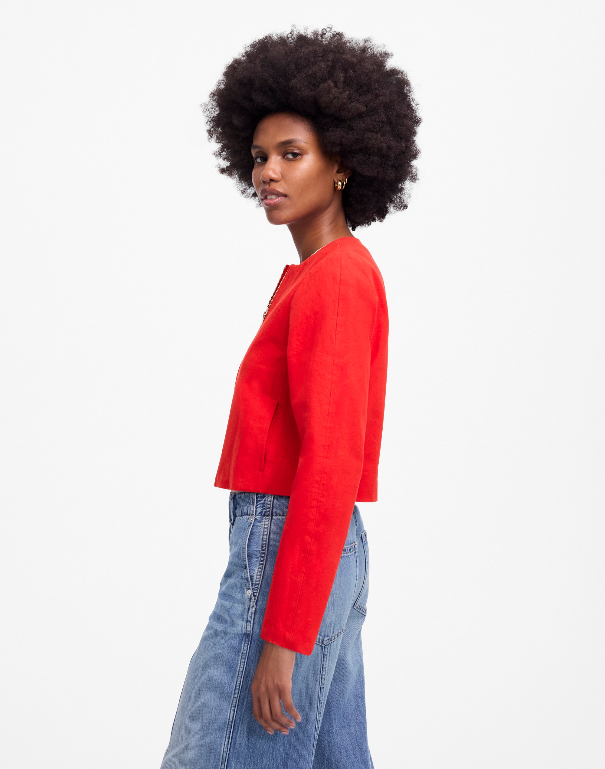 Crop Cardigan Jacket