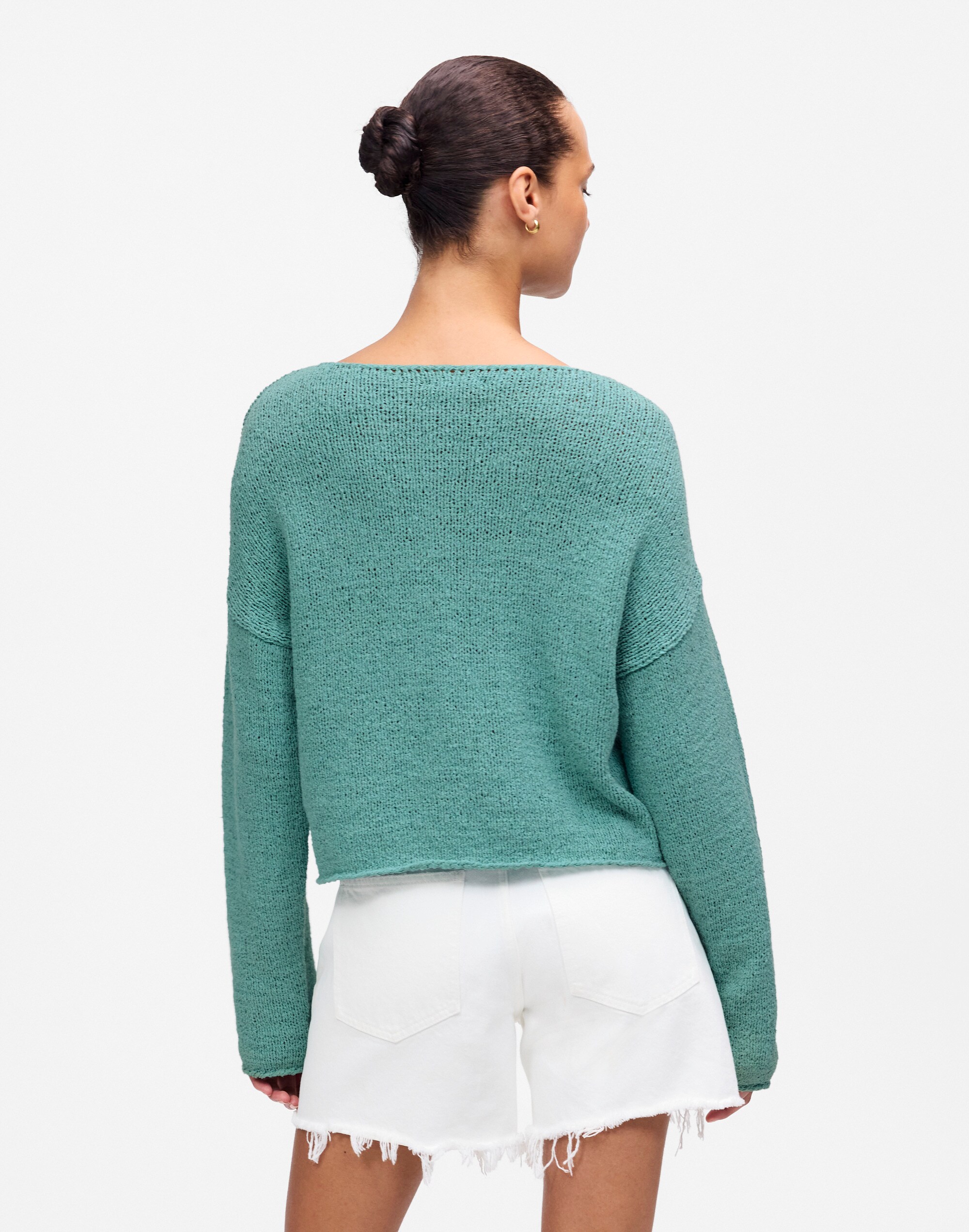 Boatneck Pullover Sweater