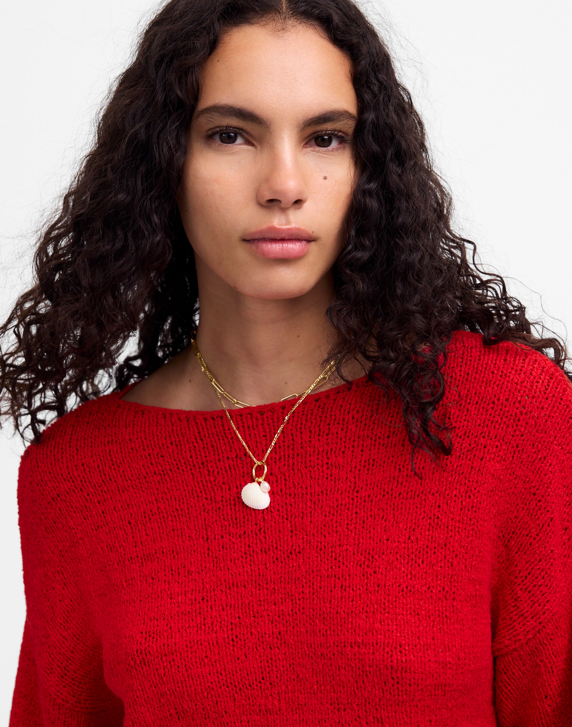 Boatneck Pullover Sweater