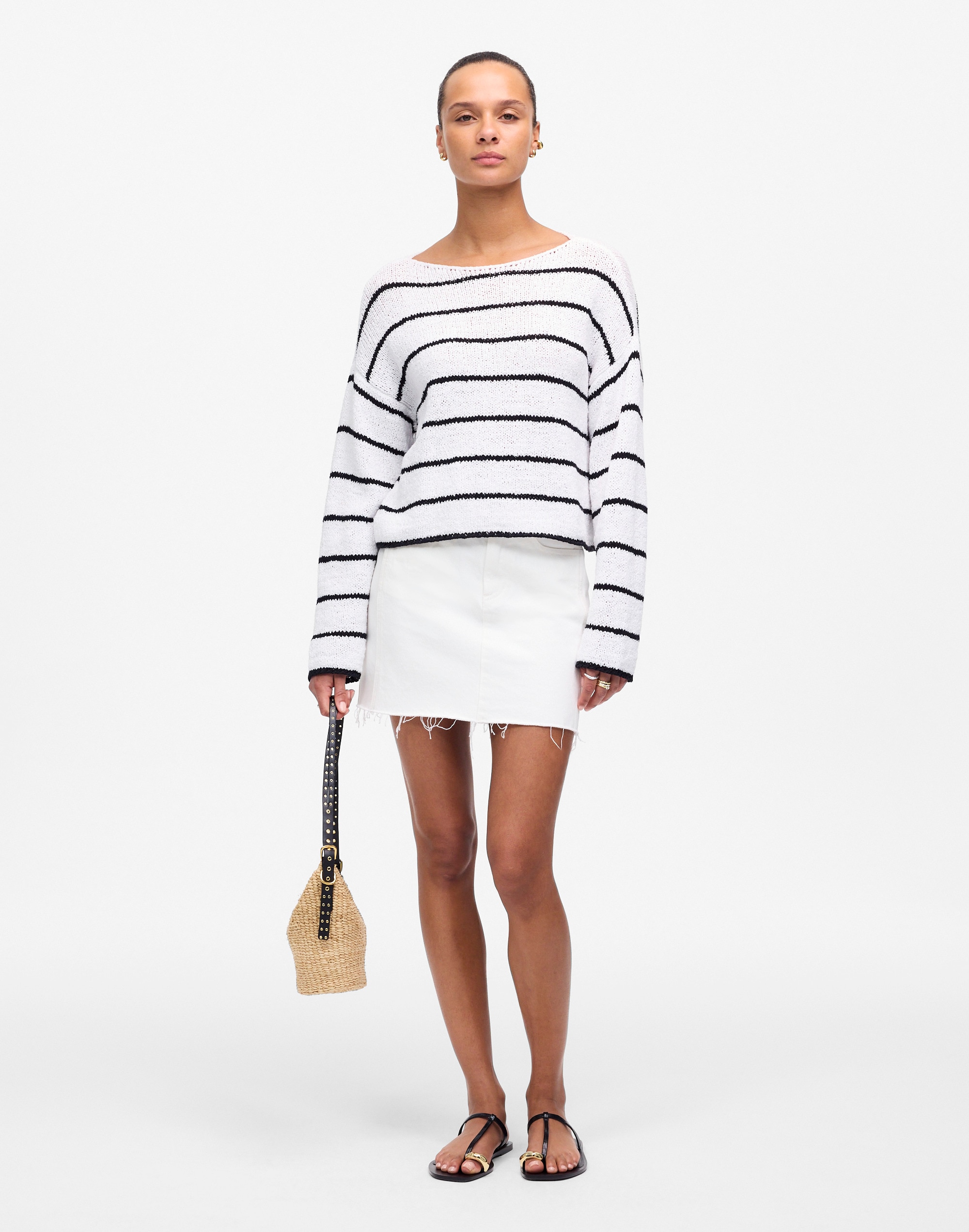 Boatneck Pullover Sweater