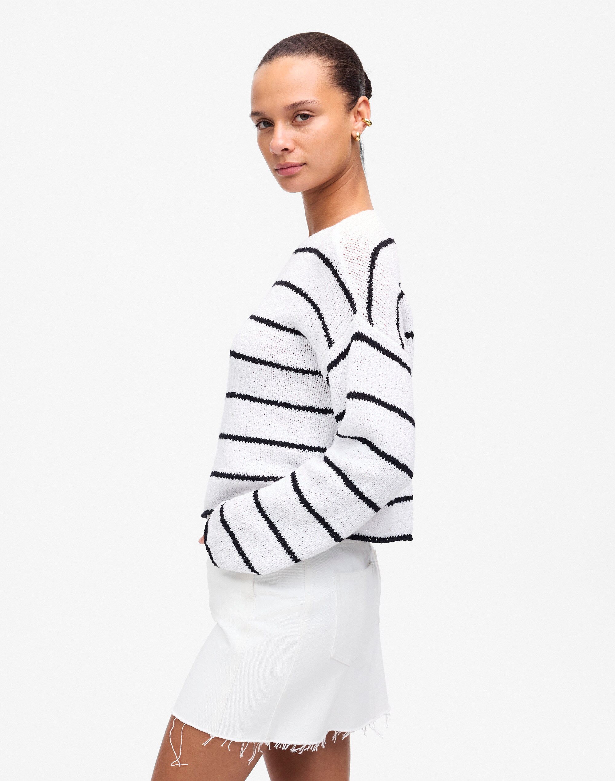 Boatneck Pullover Sweater