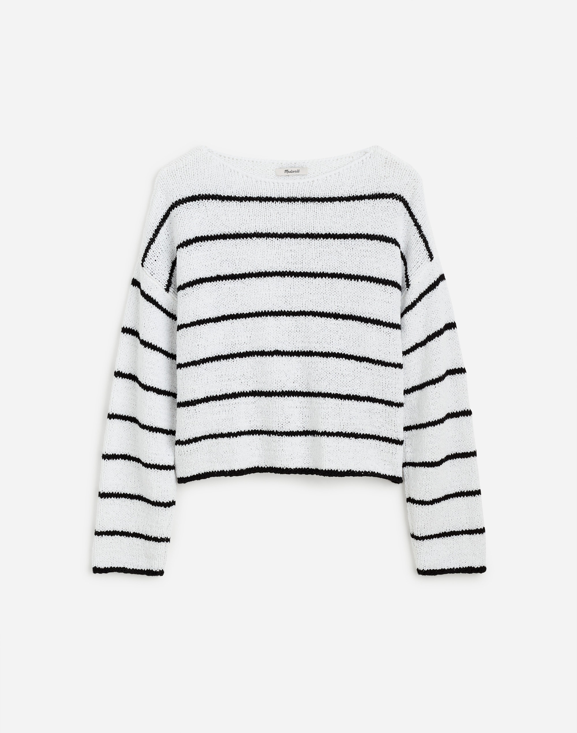 Boatneck Pullover Sweater