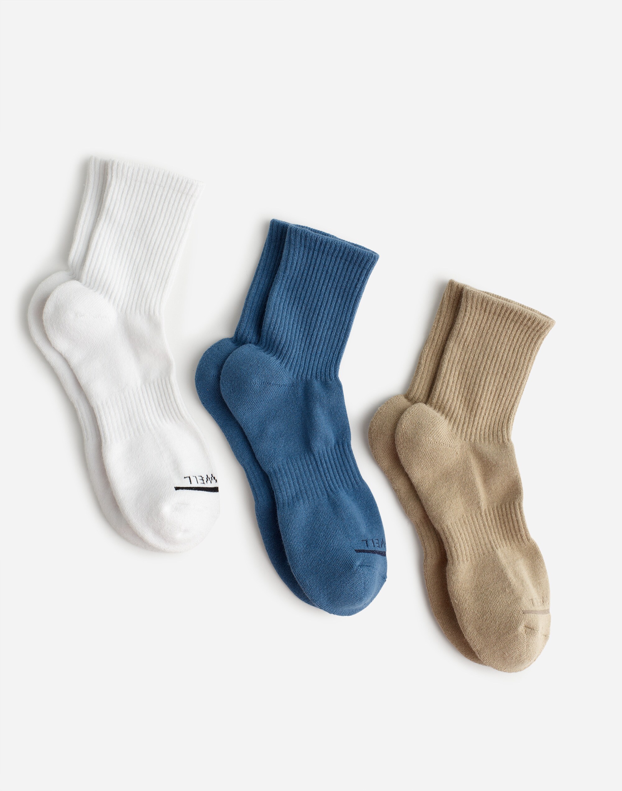 Three-Pack MWL Cloudlift Quarter Socks