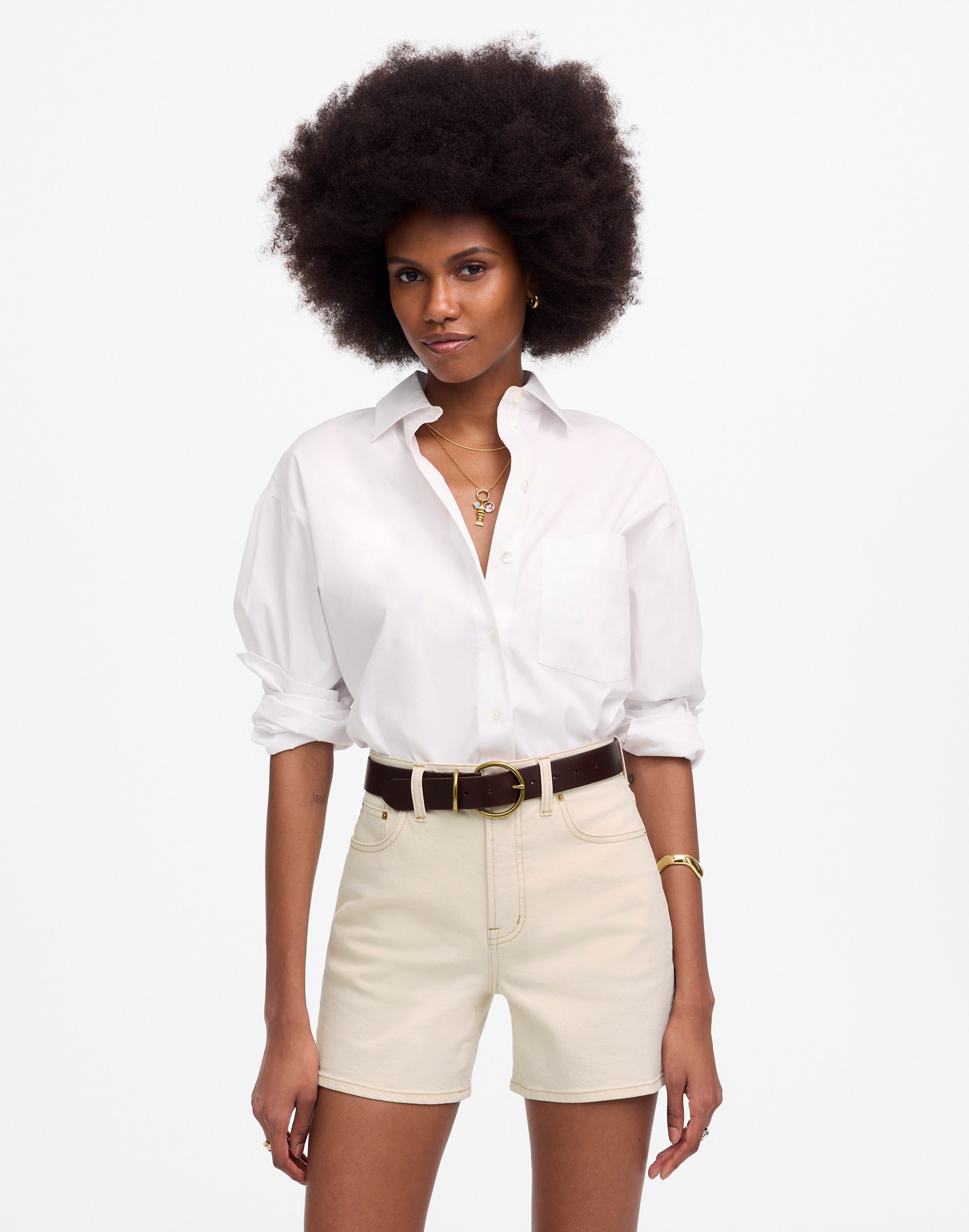 The Perfect Vintage Mid-Length Jean Short