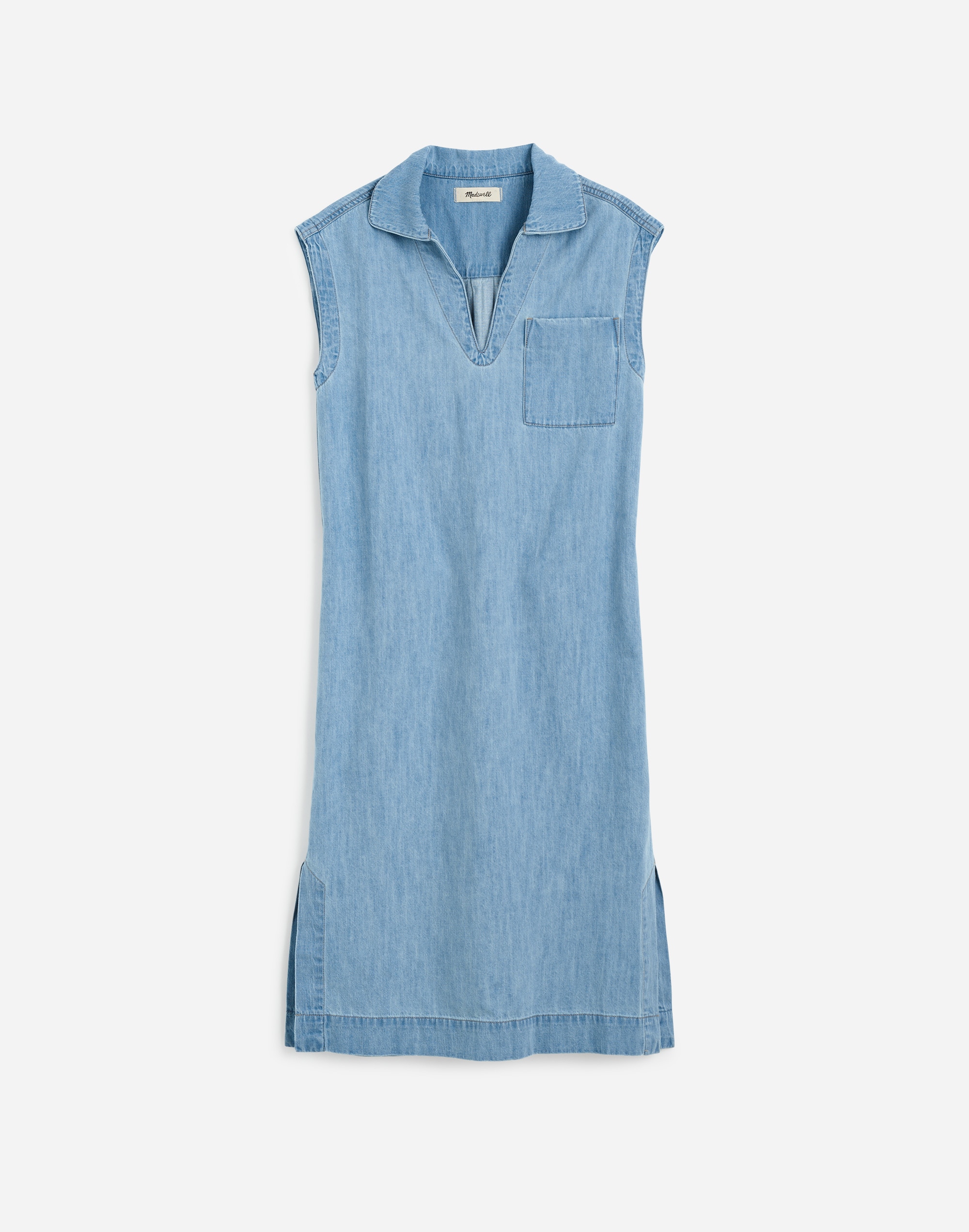 Denim Tunic Dress in Kelleyville Wash Alternate Image 6