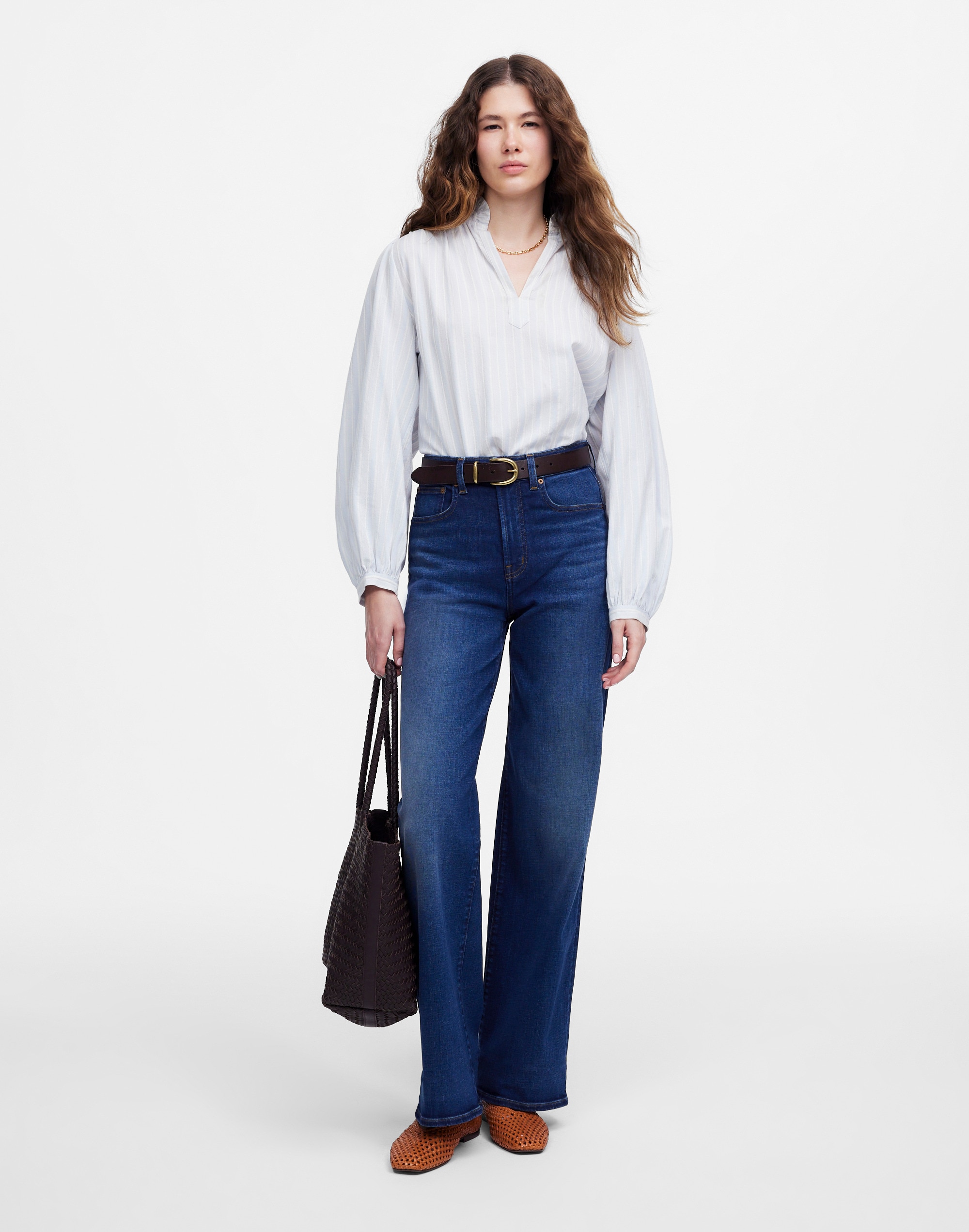 MADEWELL THE PERFECT VINTAGE WIDE-LEG JEAN