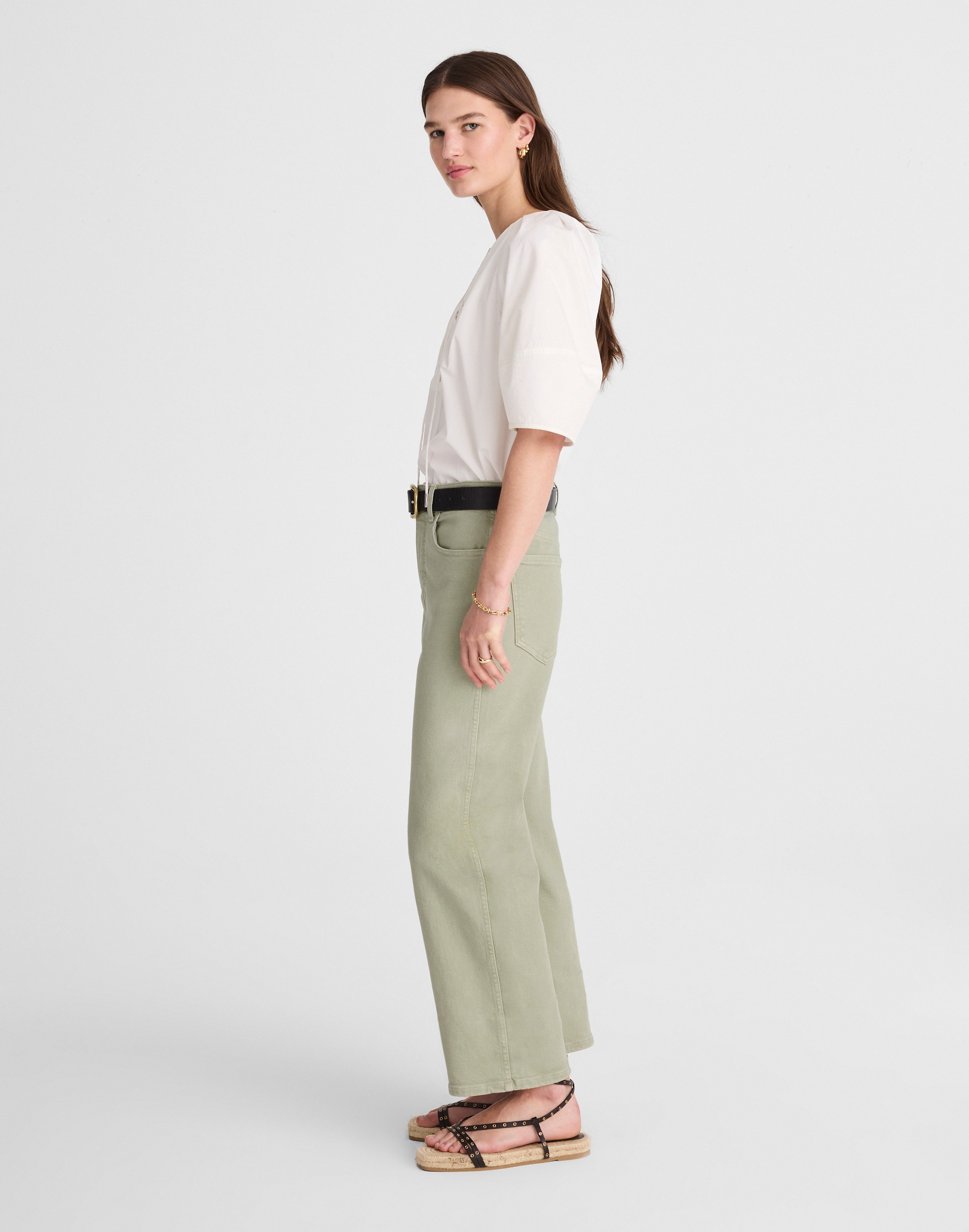 The Perfect Vintage Wide-Leg Crop Jean