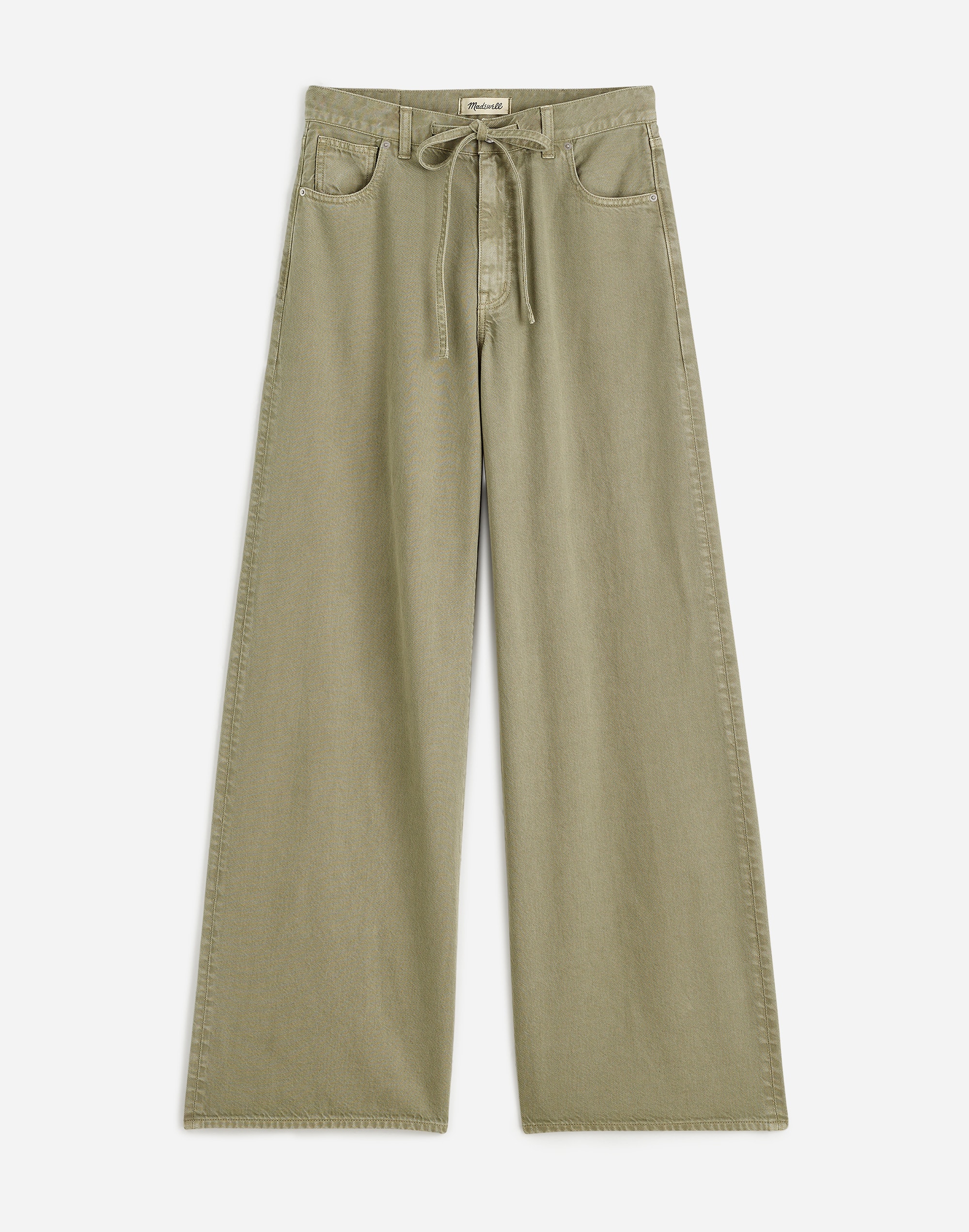 The Superwide-Leg Jean in Airy Denim