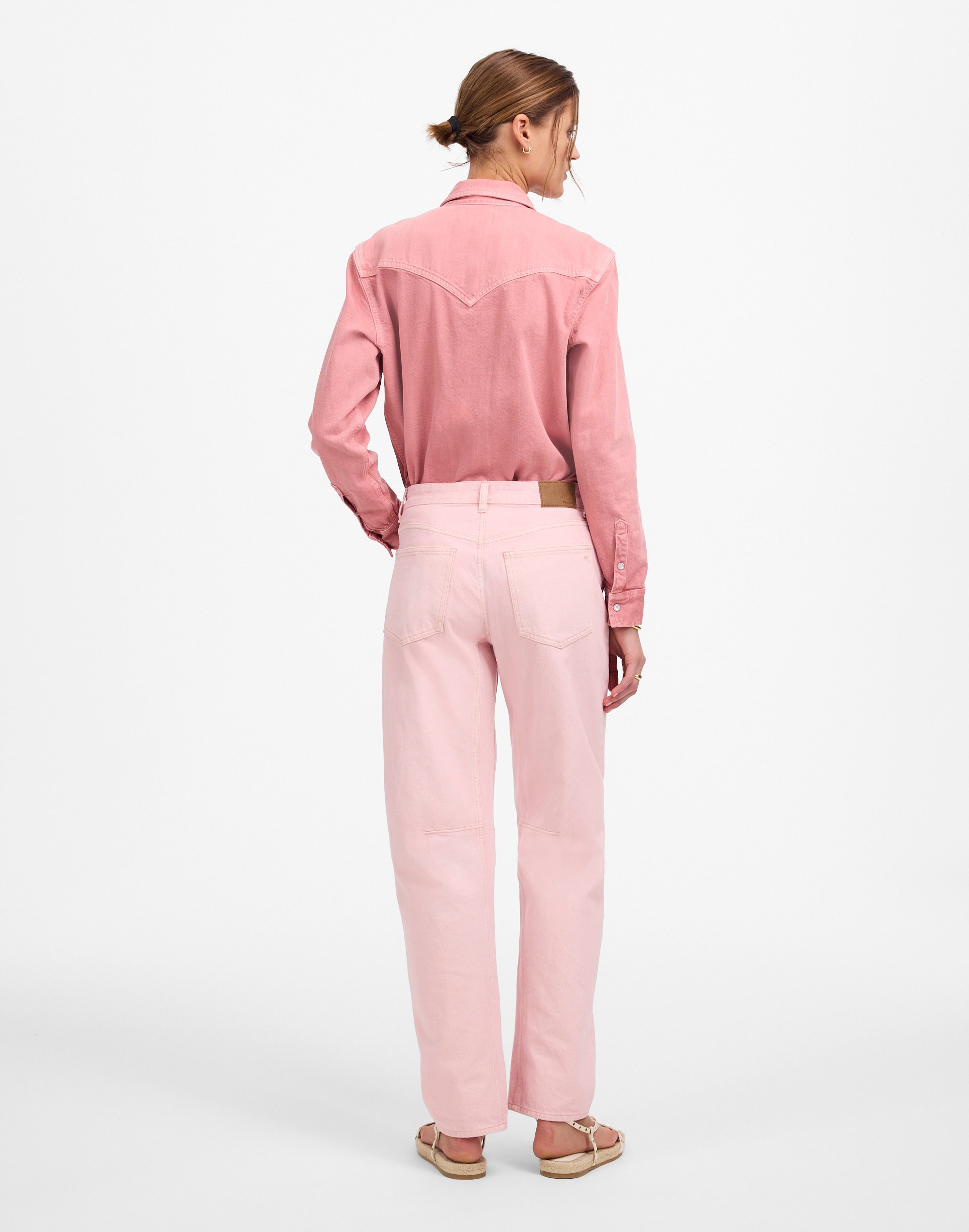 The Darted Barrel-Leg Jean