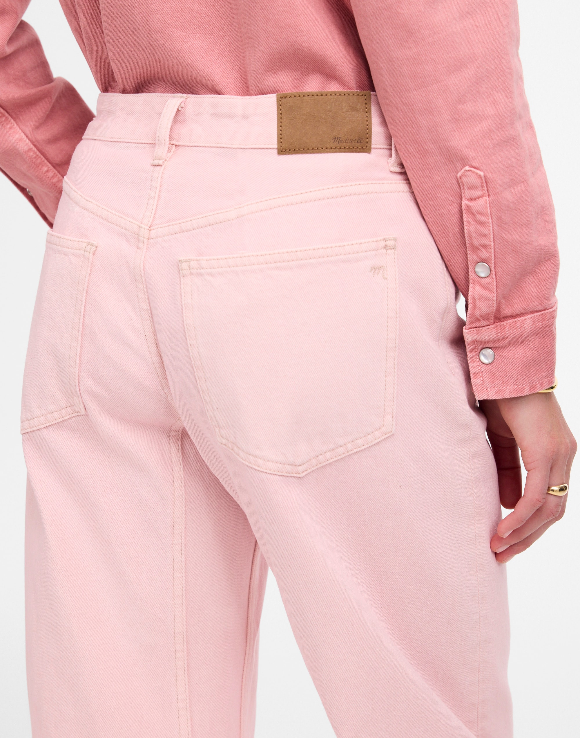 The Darted Barrel-Leg Jean