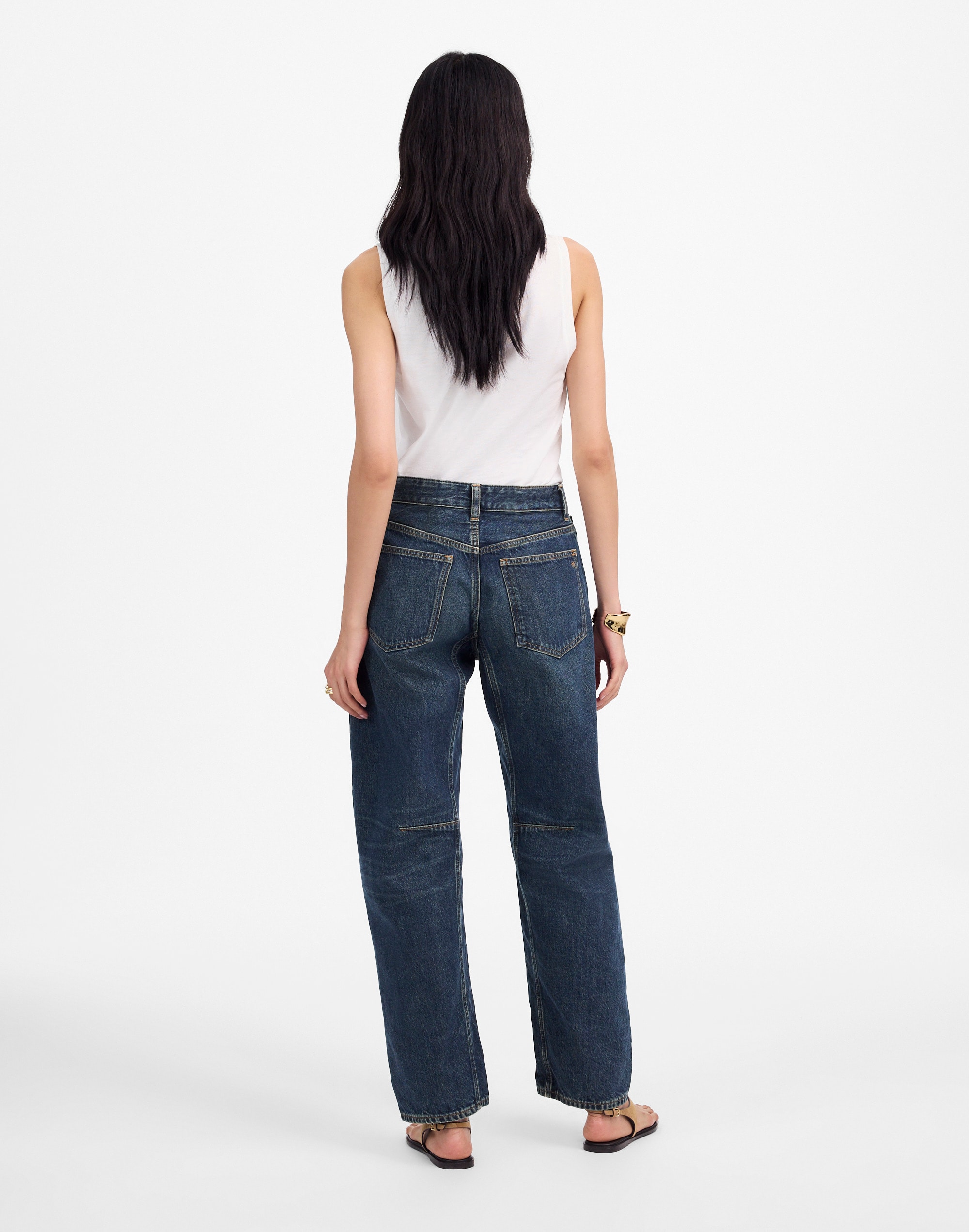 The Darted Barrel-Leg Jean