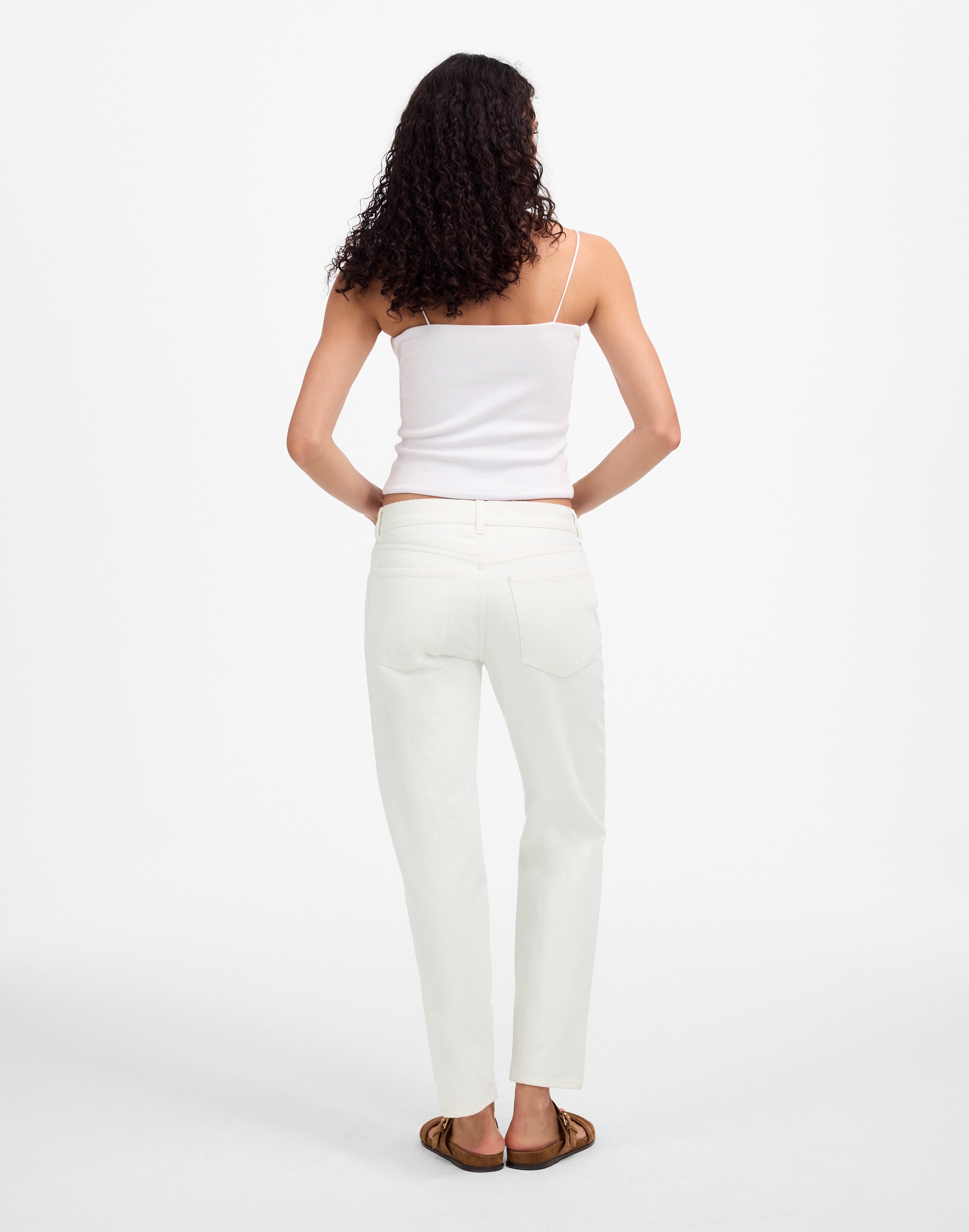 The Dean Easy Straight Crop Jean