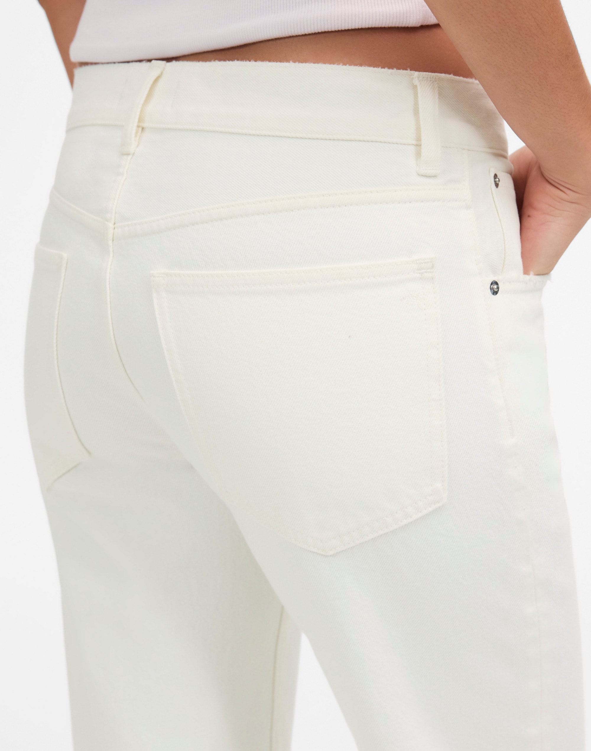 The Dean Easy Straight Crop Jean