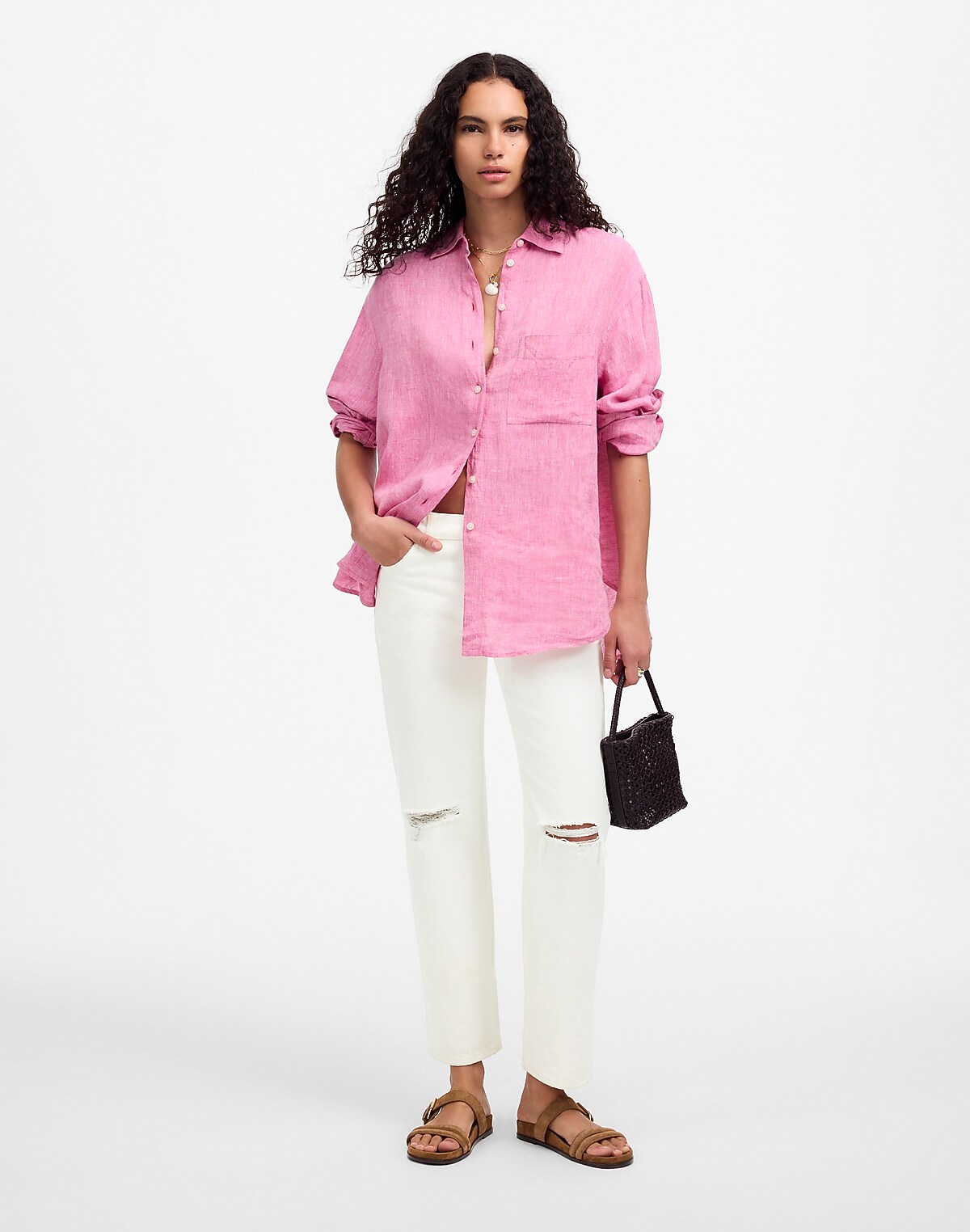 The Dean Easy Straight Crop Jean