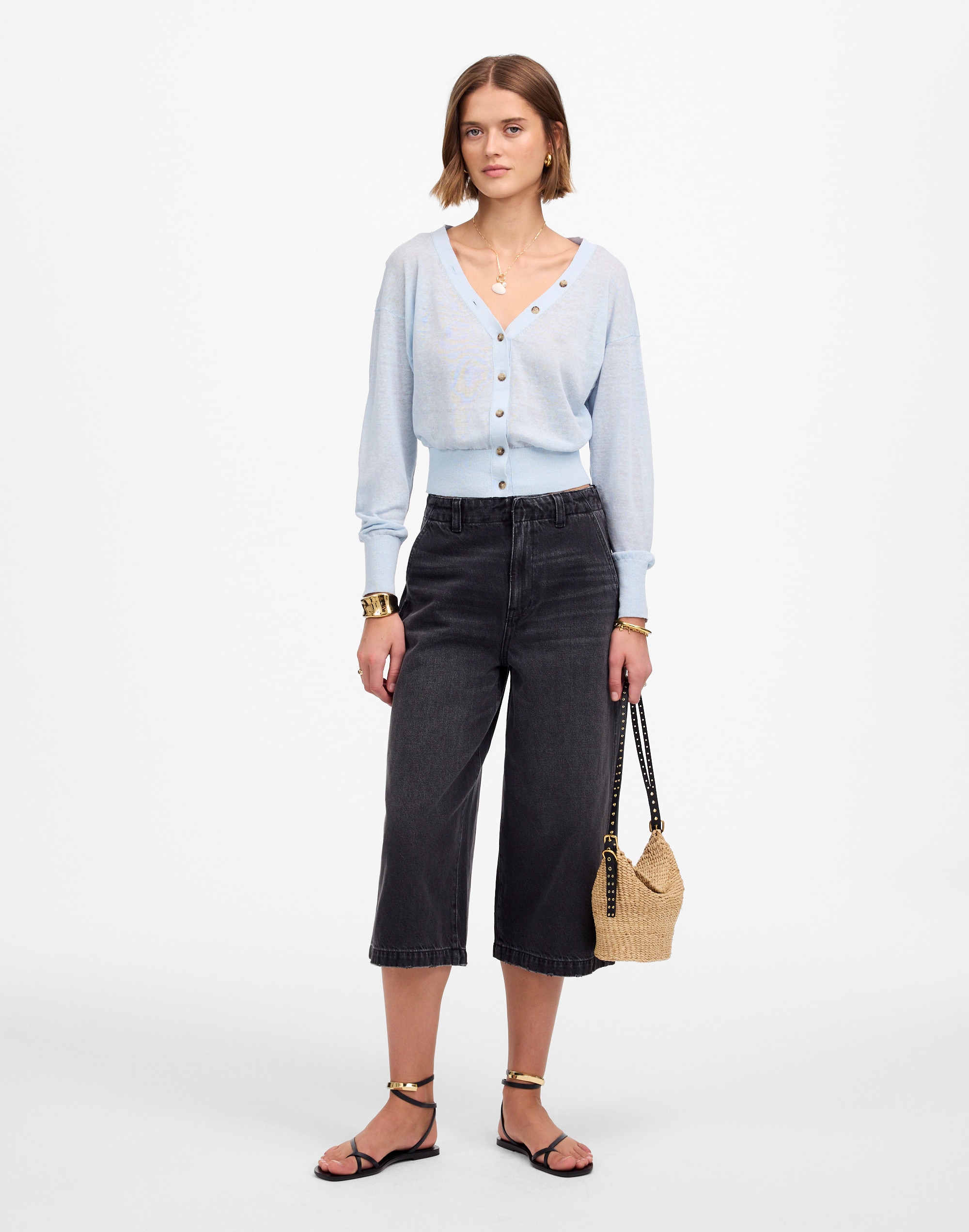 Denim Culottes