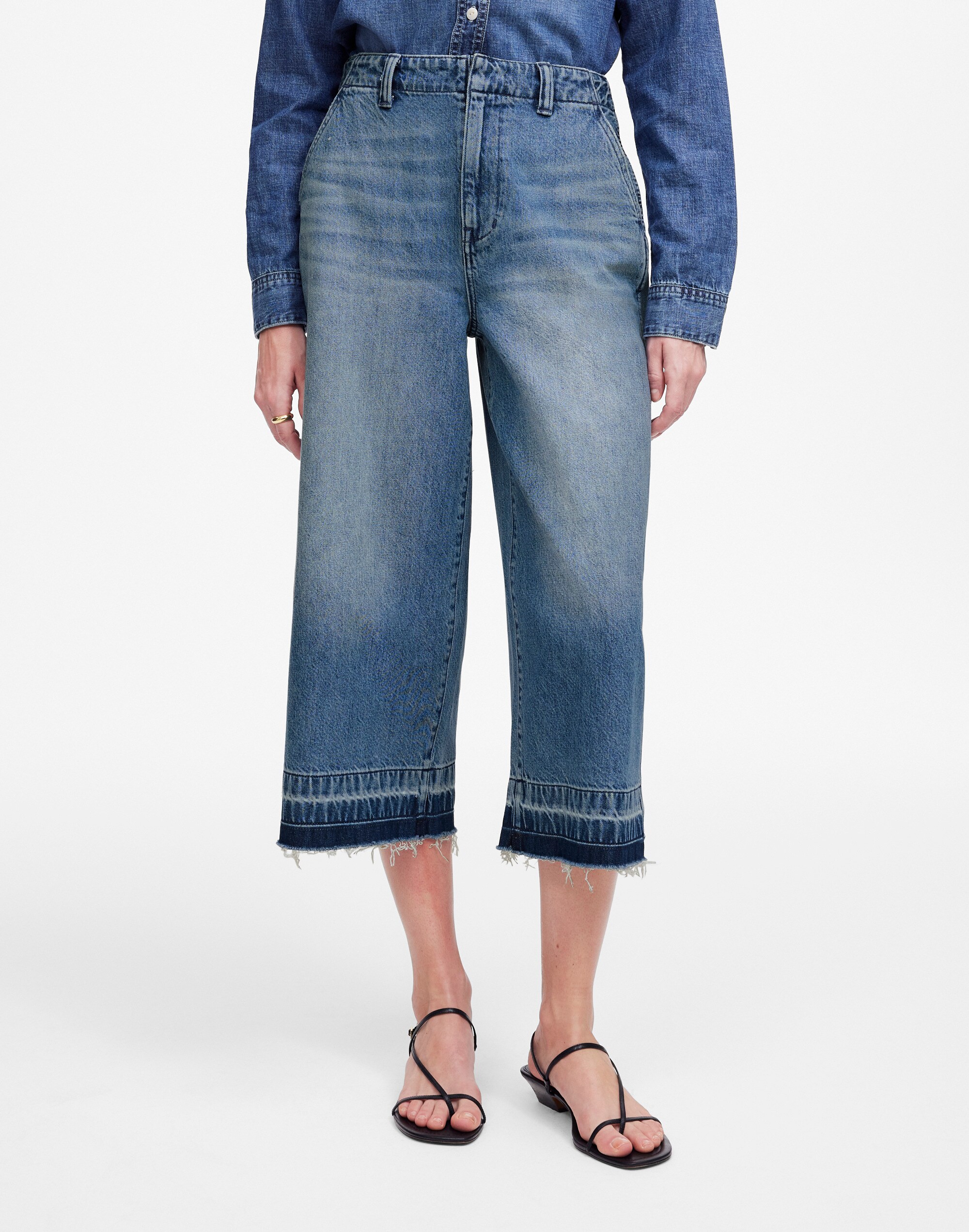 Denim Culottes