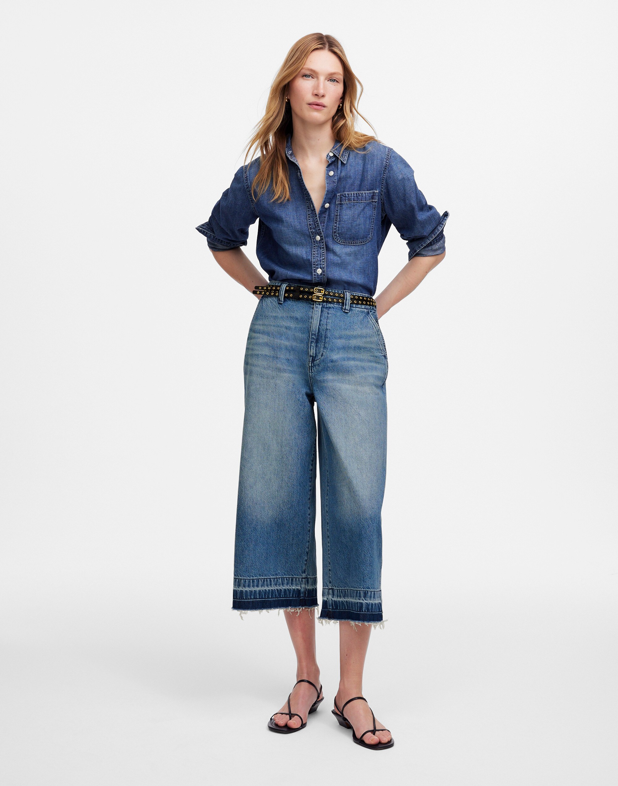 Denim Culottes