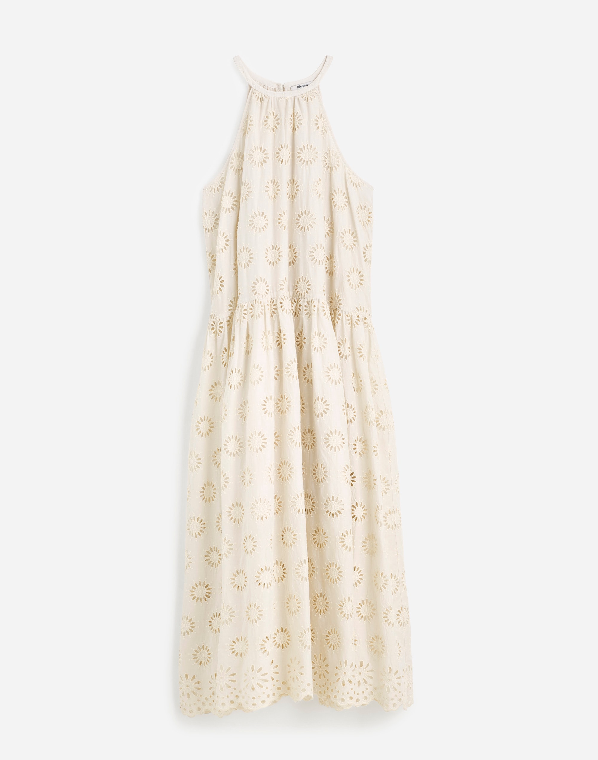 Embroidered Drop-Waist Maxi Dress Alternate Image 6