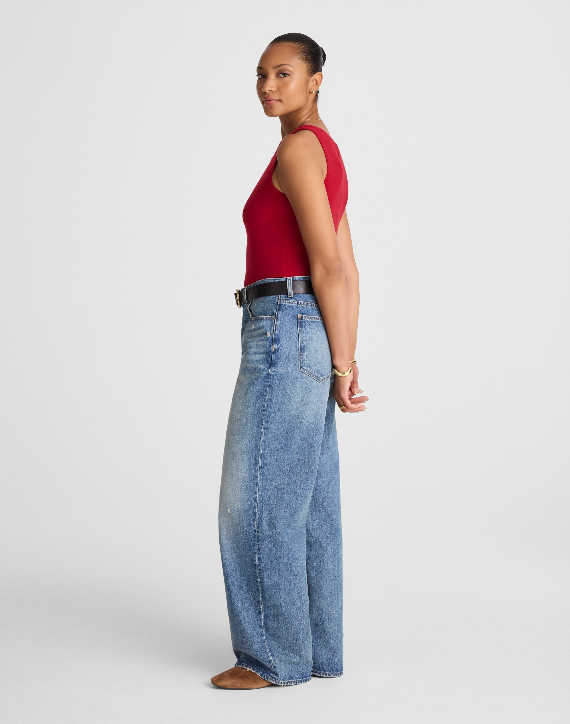 The Curvy Low-Slung Baggy Jean