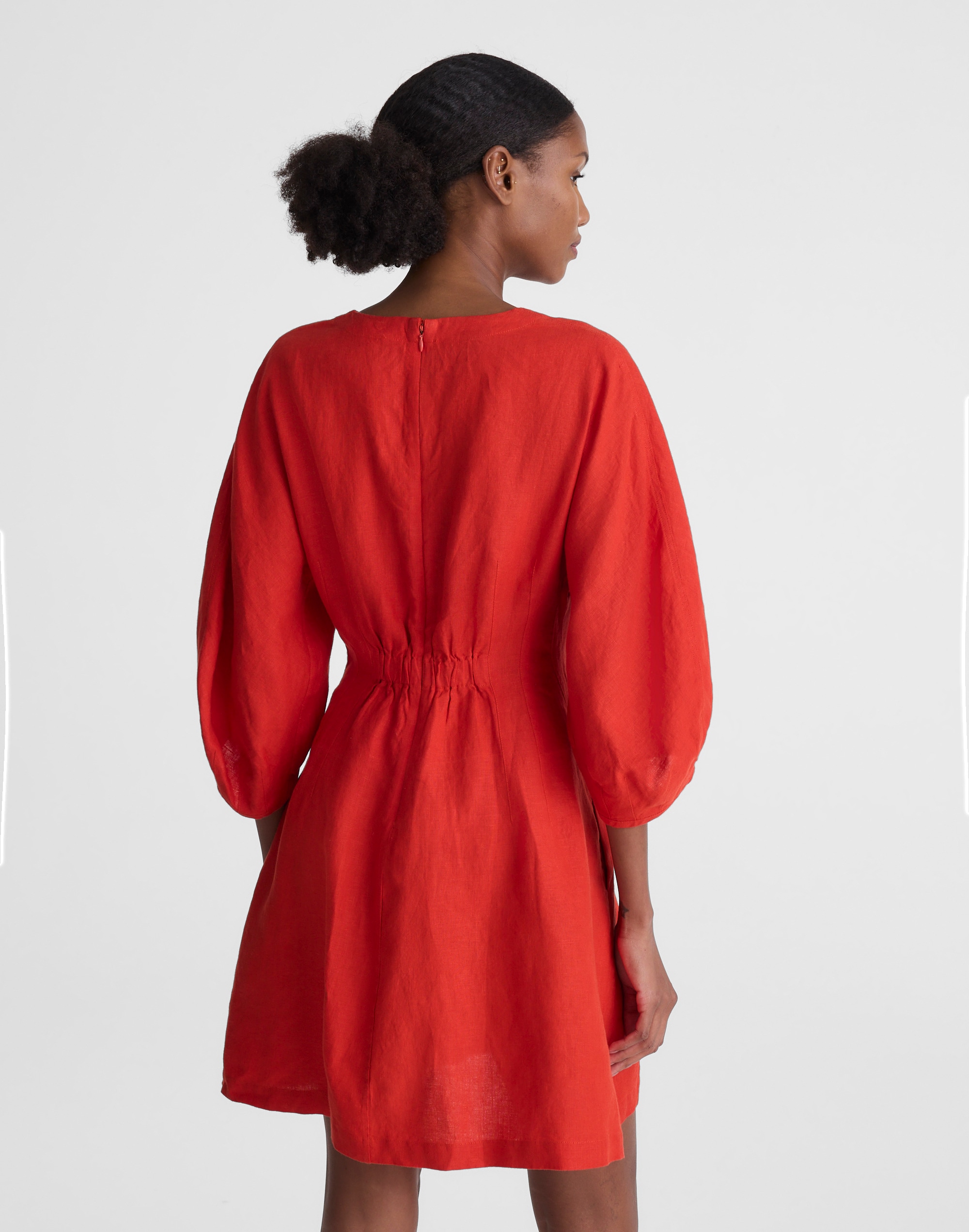 Splitneck Mini Dress